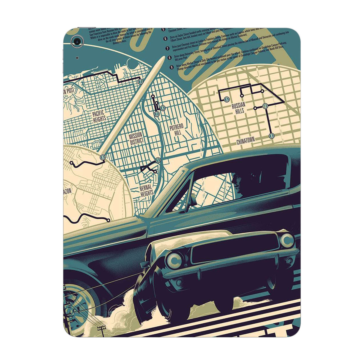 Speedster skin on iPad Air 13-inch M3 2025 by Decalz