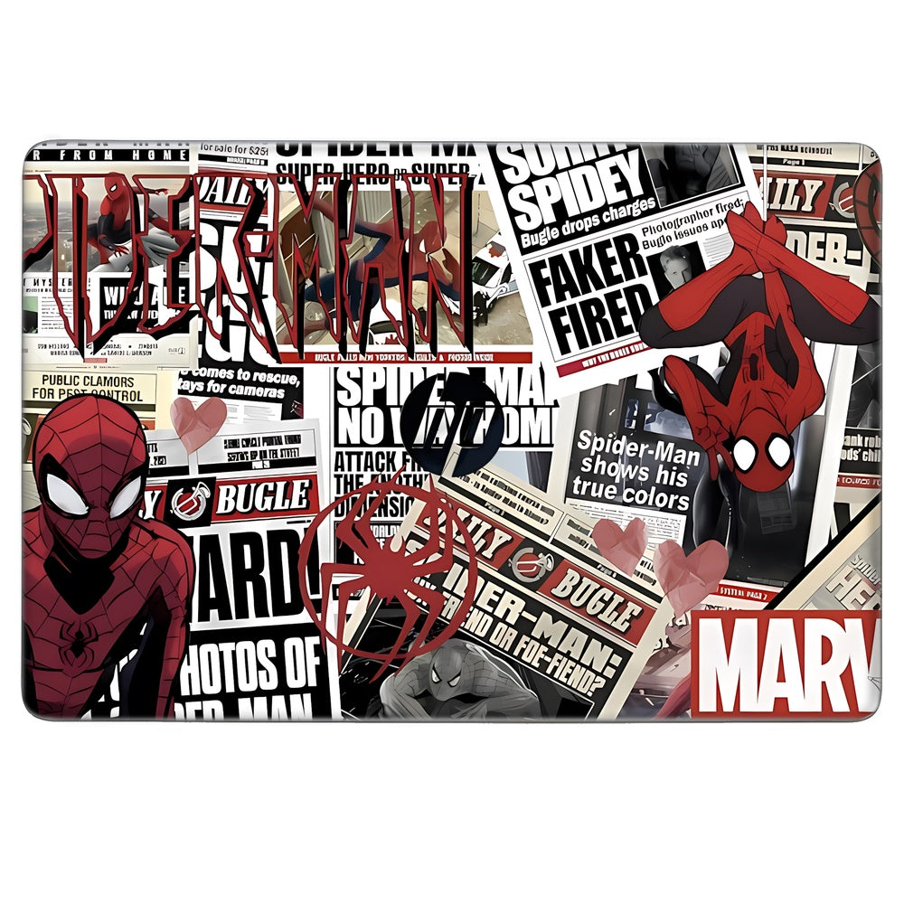 Spider Man Collage skin on Hp Elitebook 725 G3 by Decalz