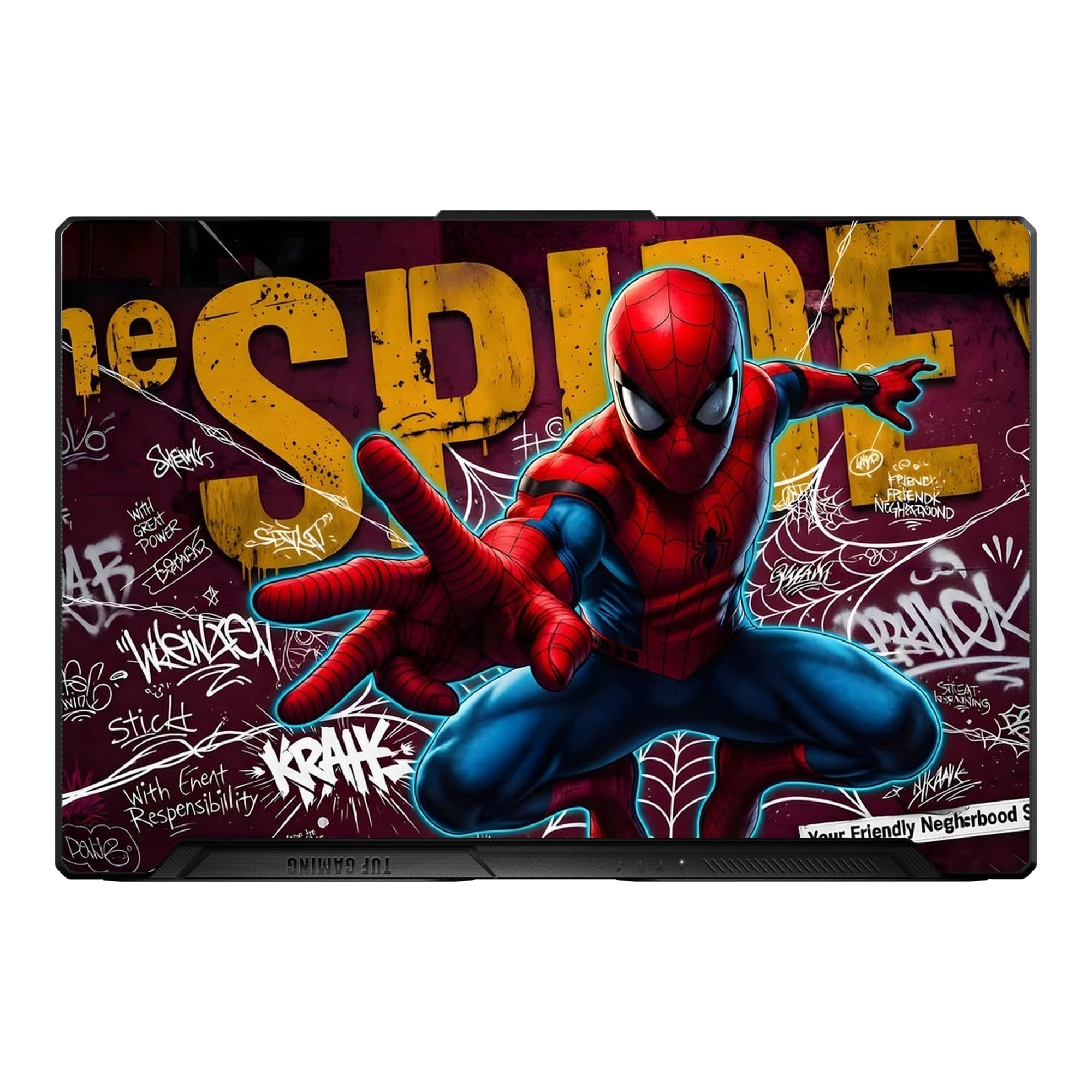 Spidey Graffiti Art by Decalz