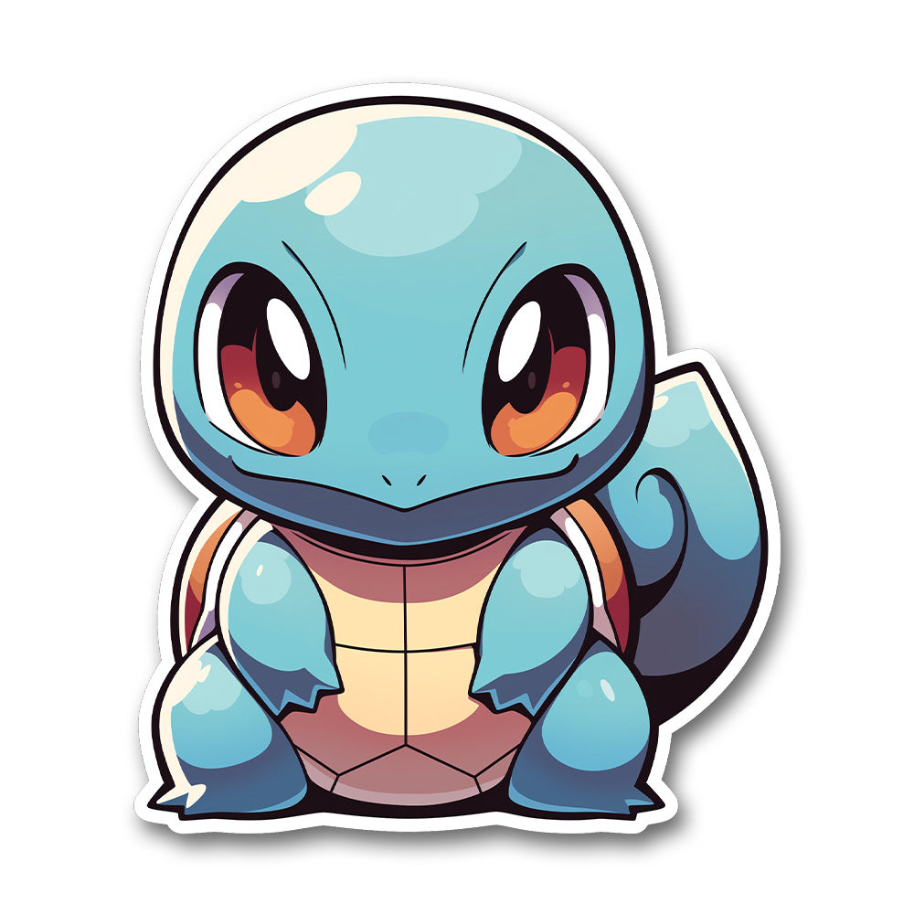 Squirtle Kawaii Baby Pokemon Sticker