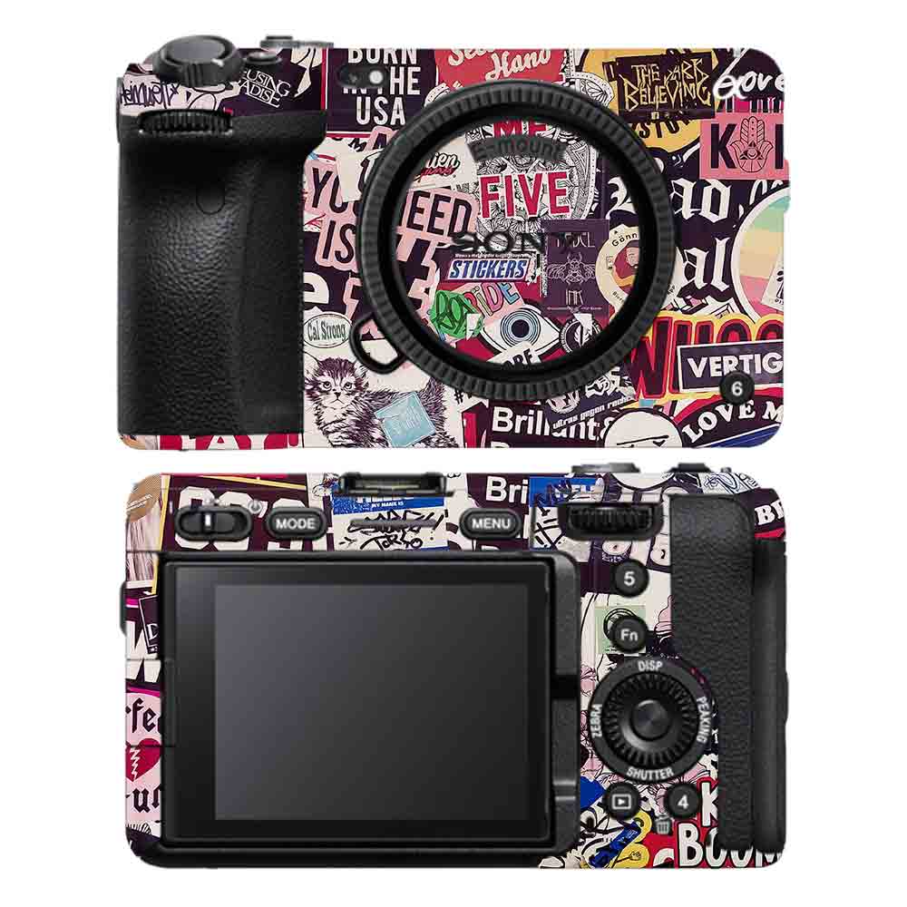 Sony Sticker Camera Sticker Doodle - Sony Camera Skins