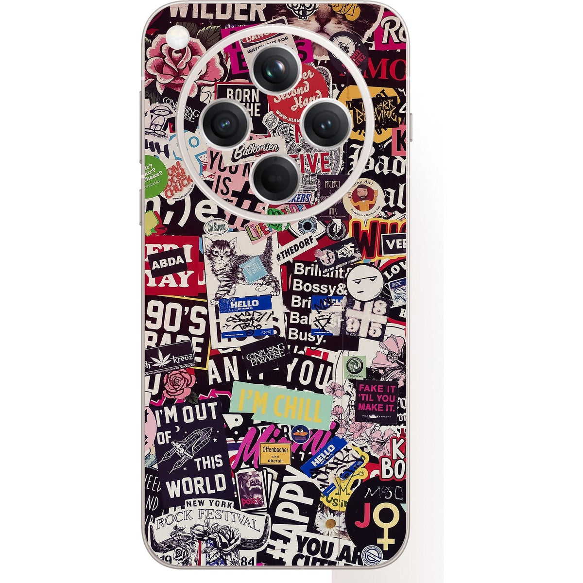 Sticker Doodle skin on Oppo Find X8 (5G) by Decalz