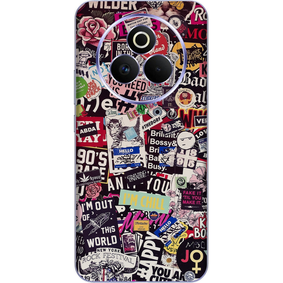 Sticker Doodle skin on Realme P3 Pro (5G) by Decalz