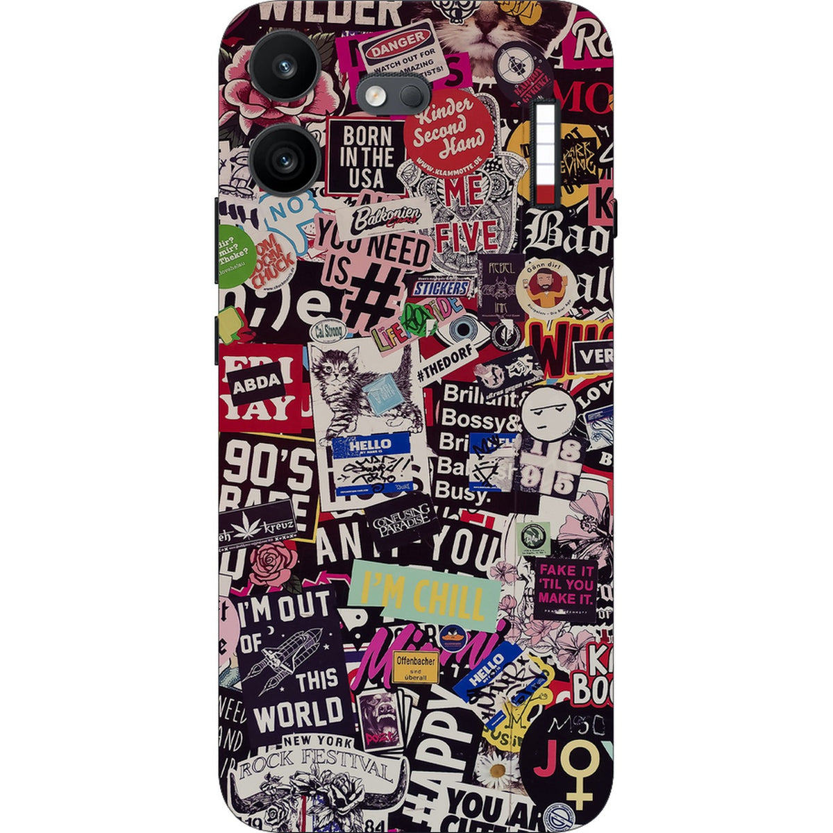 Sticker Doodle skin on Nothing Phone 4B by Decalz