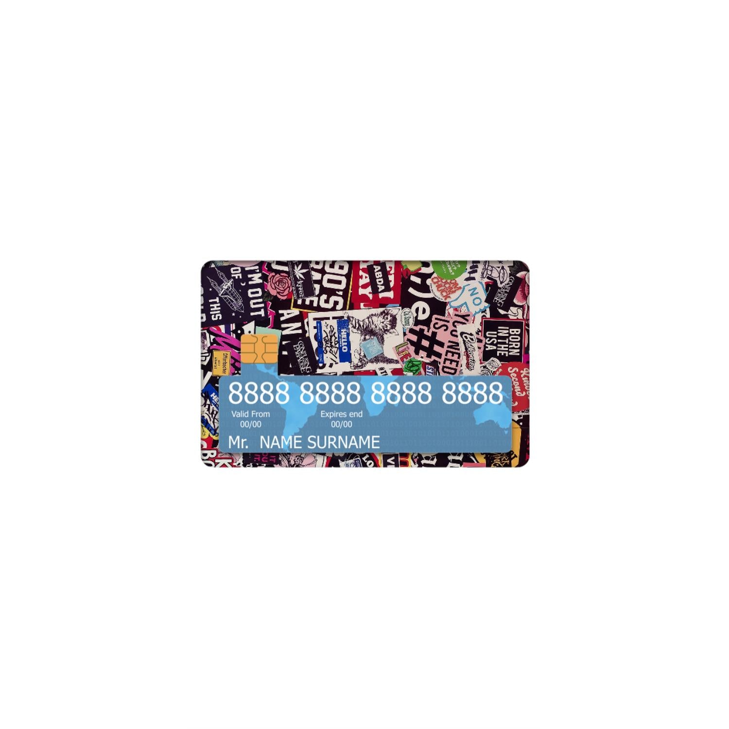ATM Card Skins & Wraps (With Window)