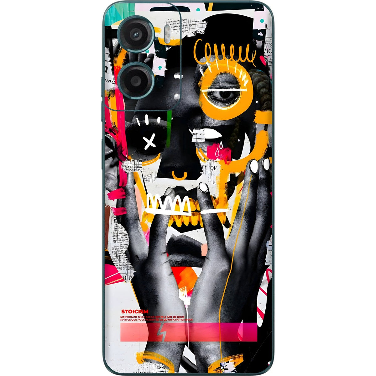 Stoicism skin on Moto G05 by Decalz