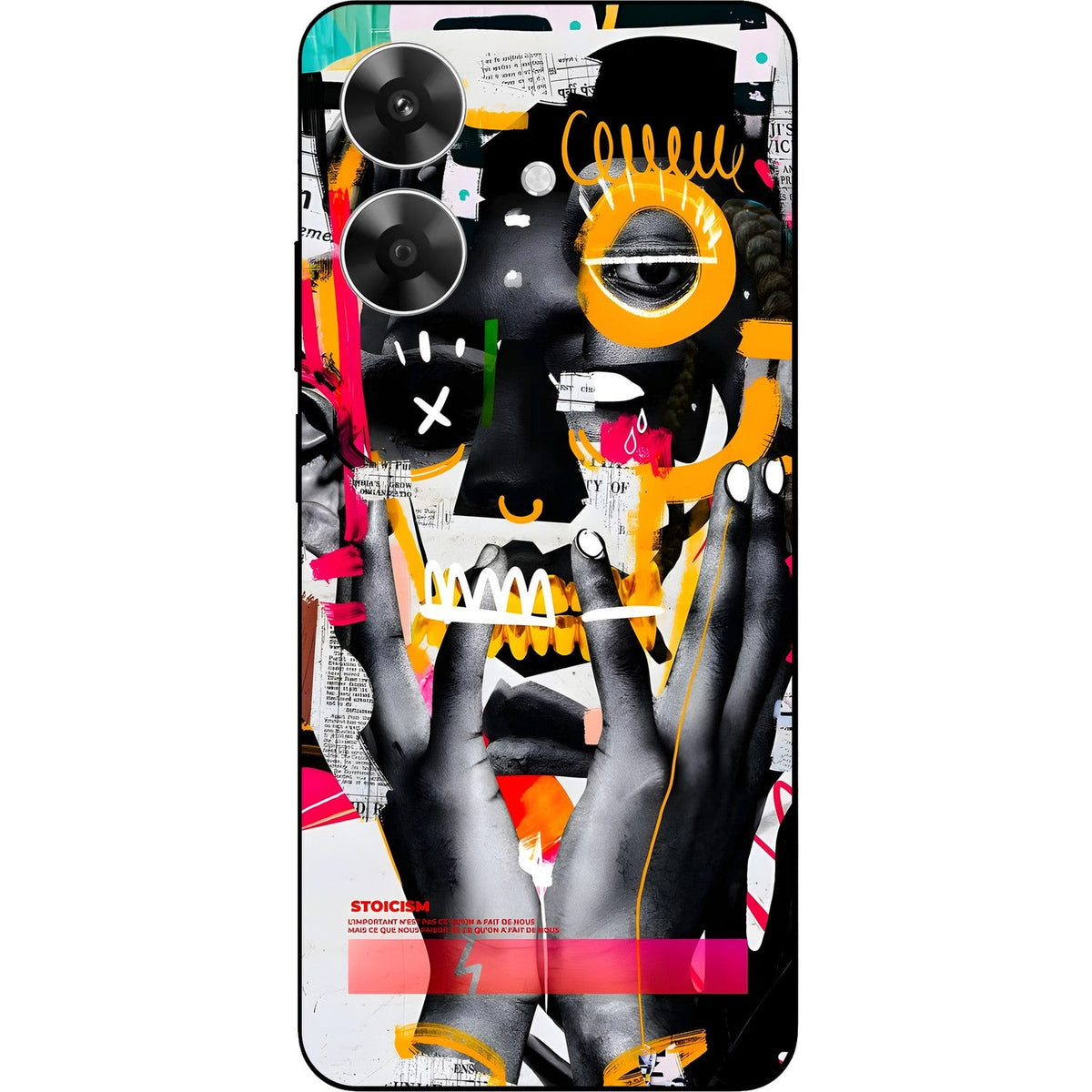 Stoicism skin on Realme Narzo N61 by Decalz