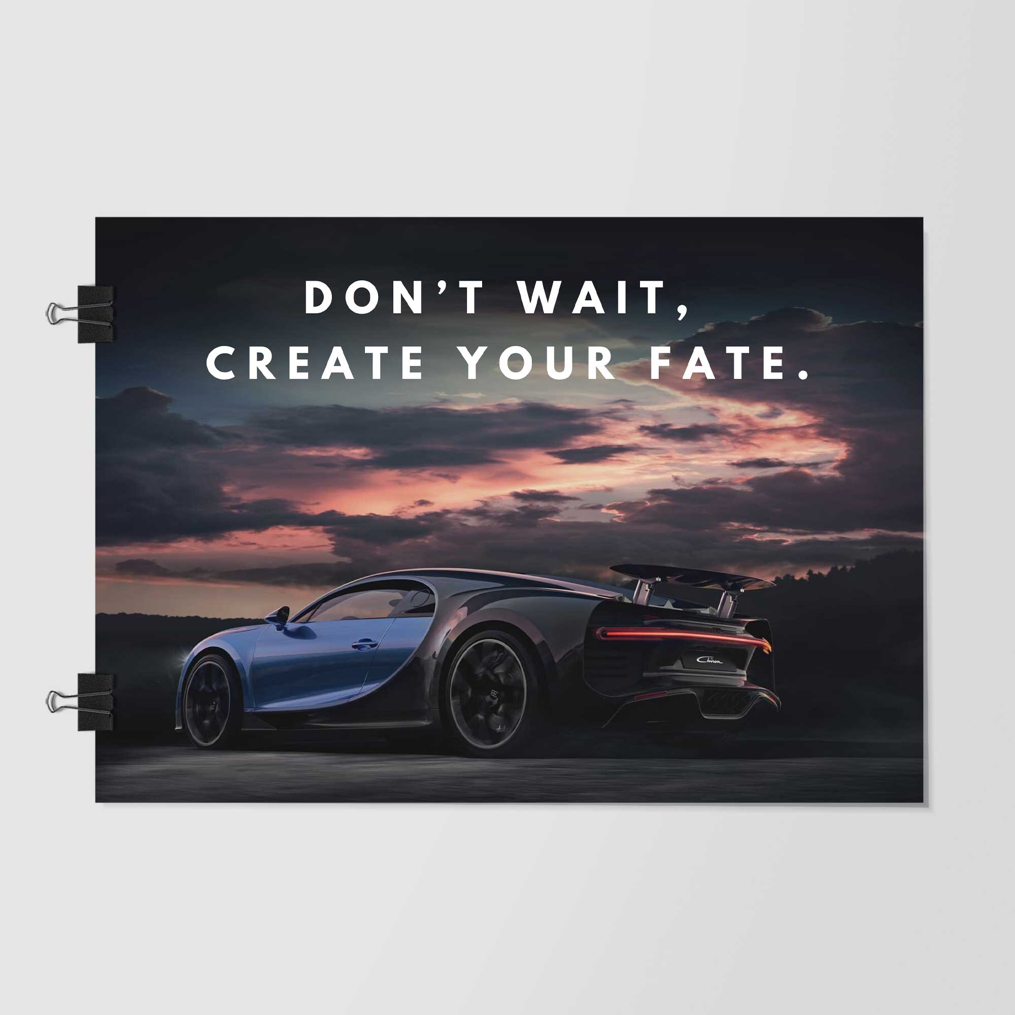 Sunset Creation Poster