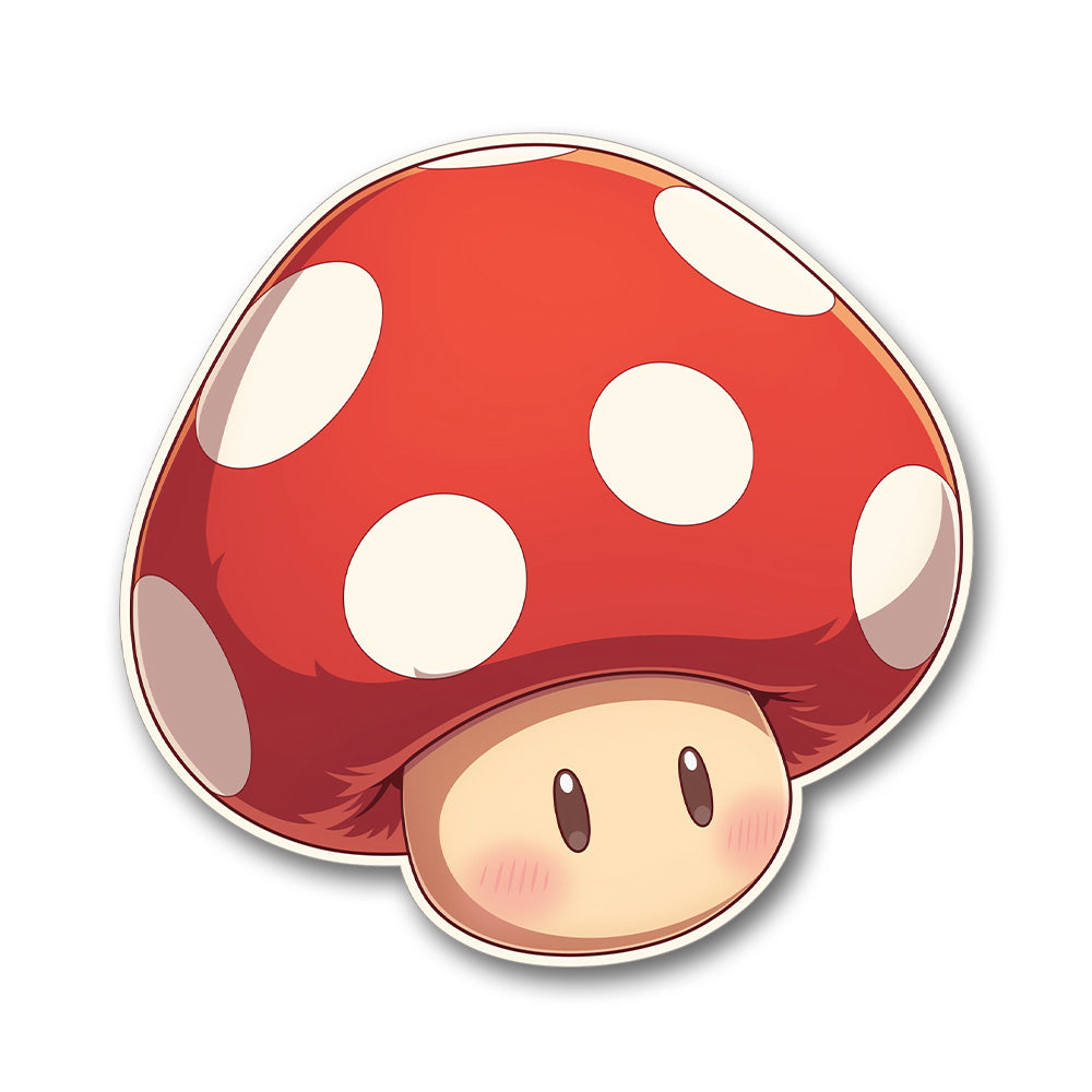 Super Mario Mushroom Sticker