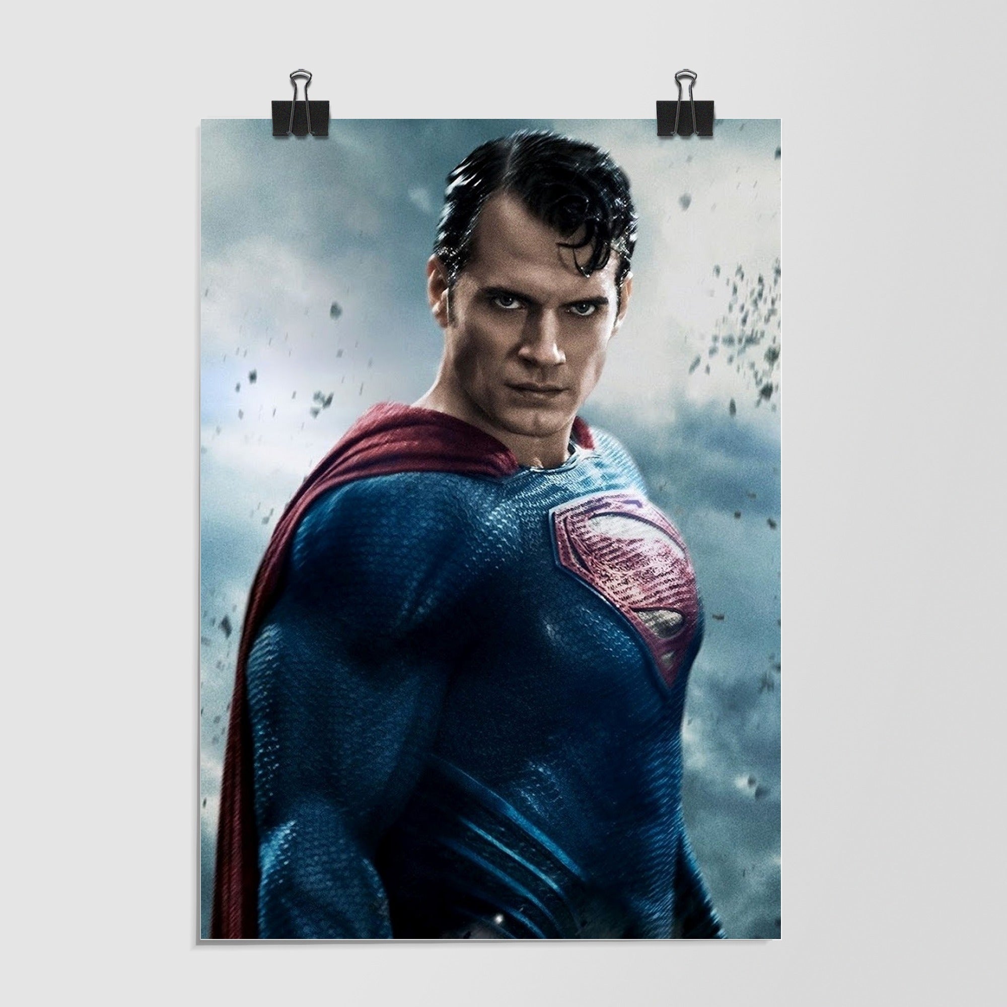Superman Black Side Profile by Decalz