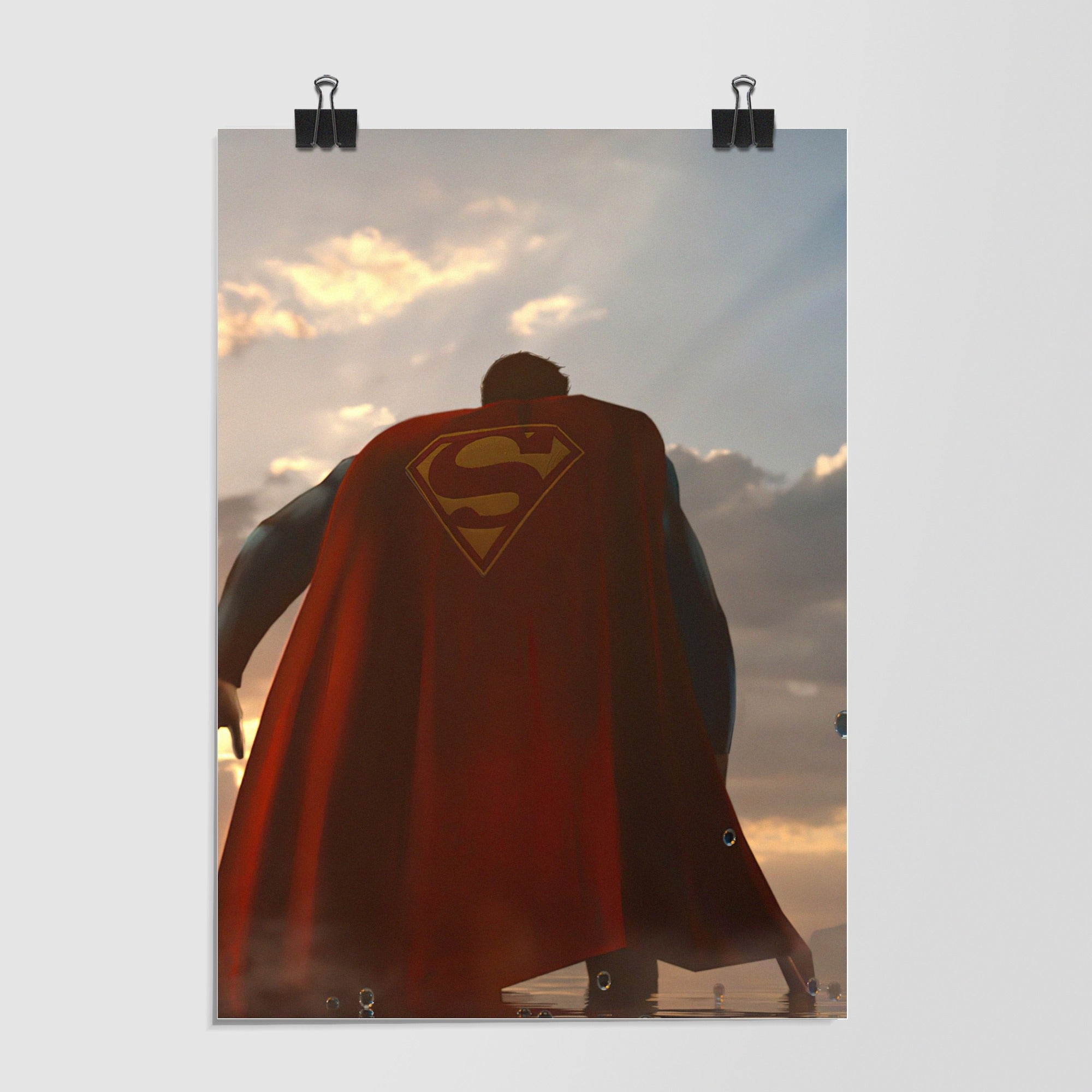 Superman Brown Dramatic Lighting by Decalz