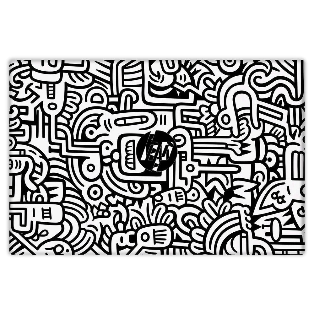 Surreal Abstract Illustration skin on Hp Pavilion 14 DV0042UR by Decalz