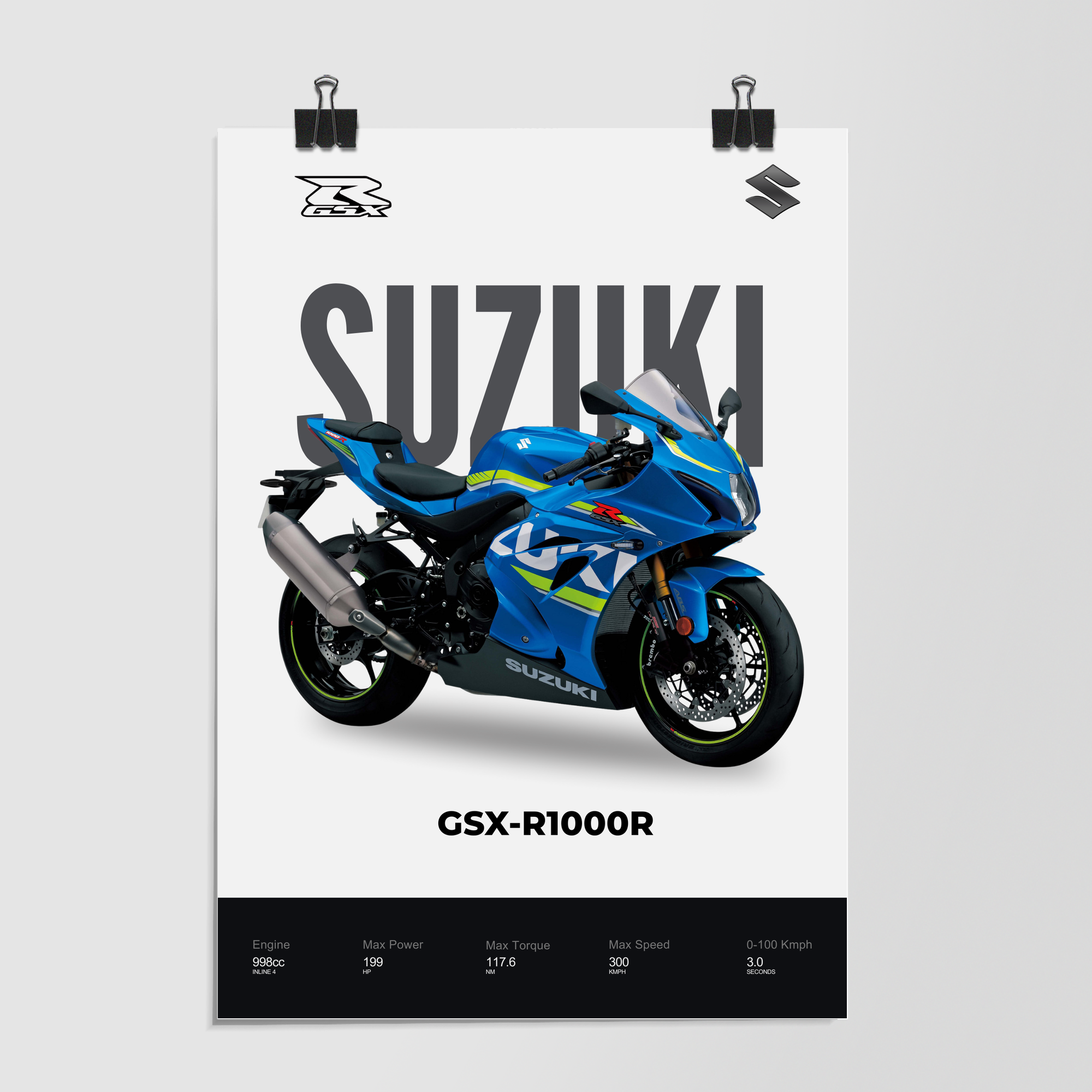 Suzuki Gsx R1000r Race Derived Superbike by Decalz