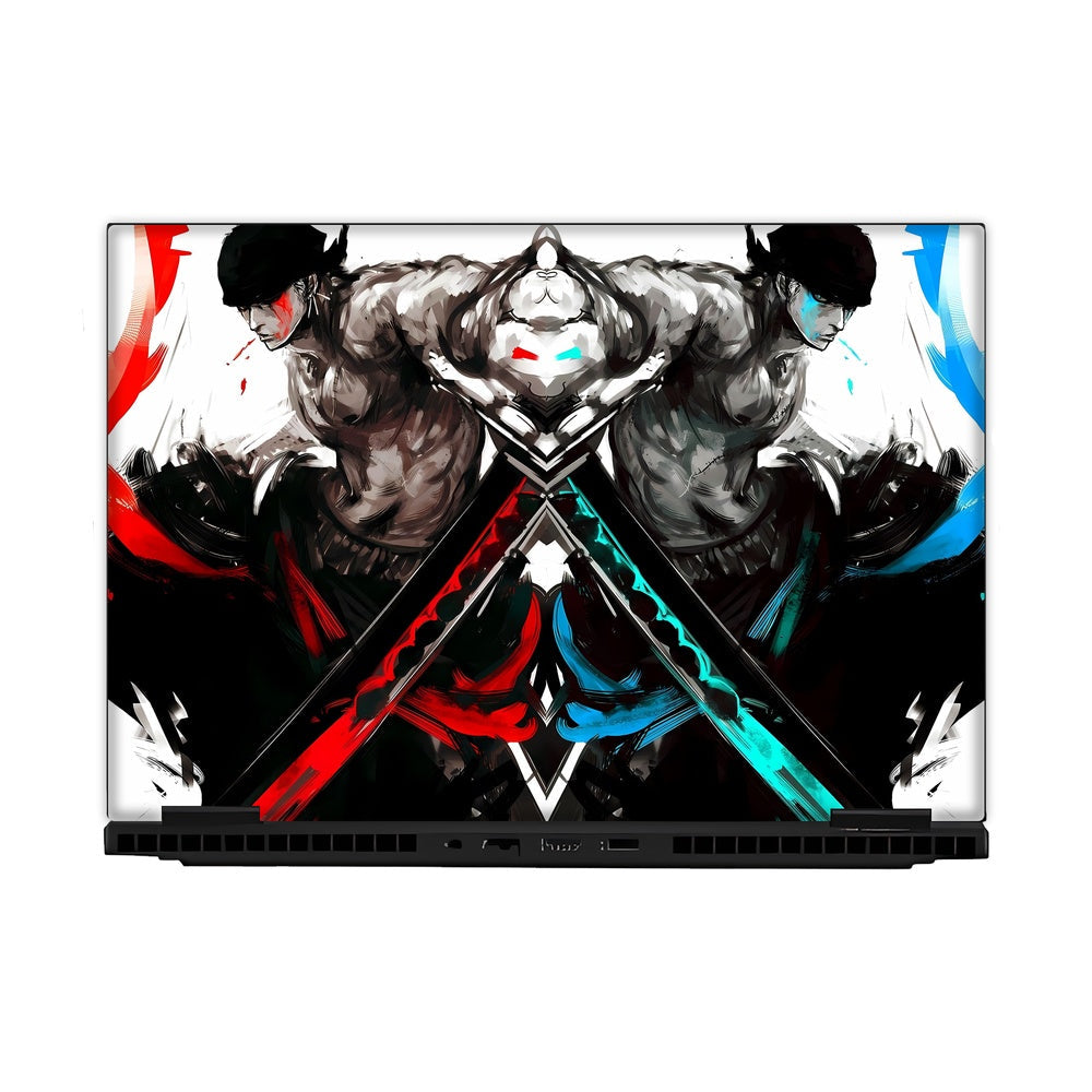 Swordman Zoro skin on Hp Omen Gaming 16-AM0241TX by Decalz
