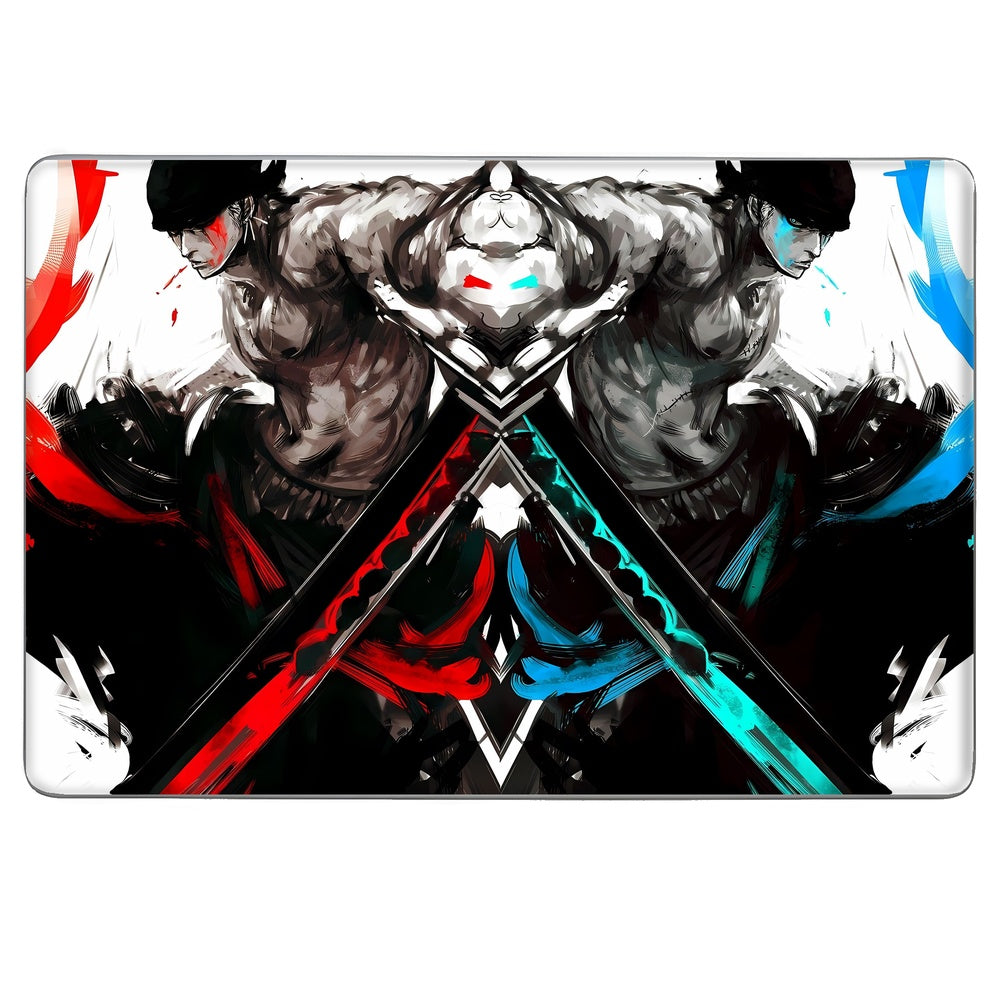 Swordman Zoro skin on Hp Notebook 15s-FQ0003TU by Decalz