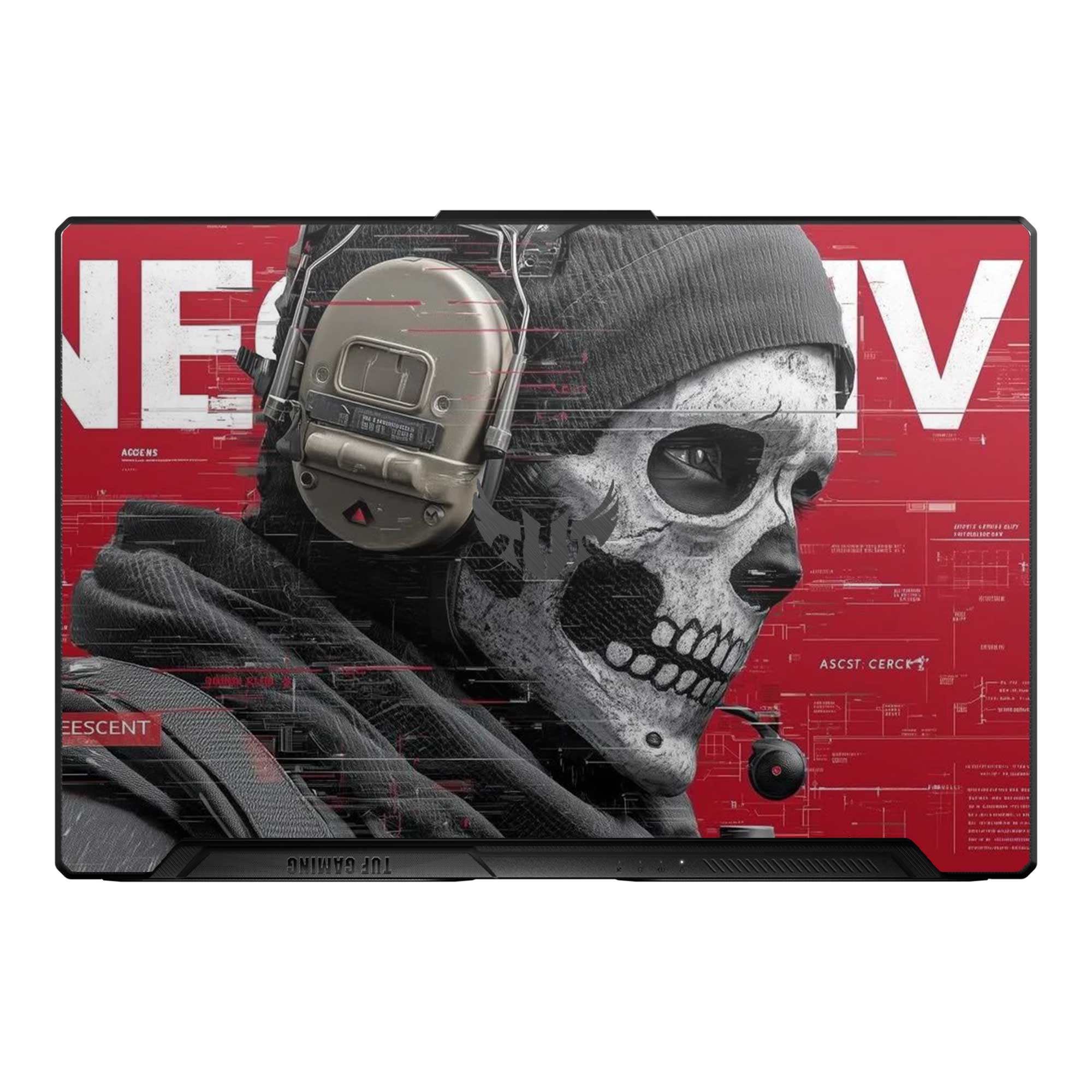 Tactical Skull - Laptop Skins & Wraps
