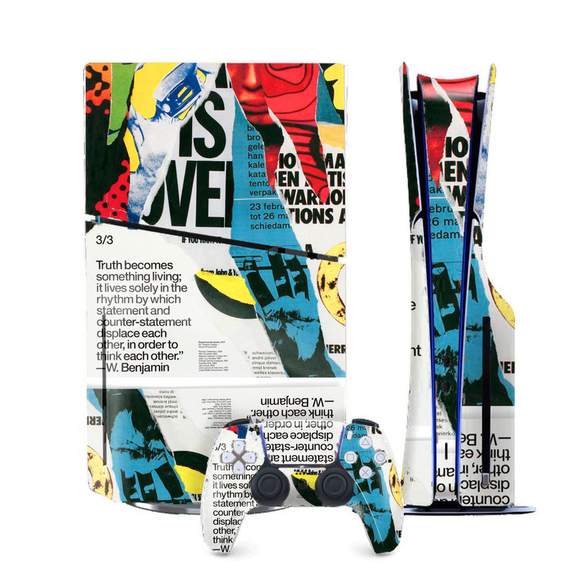 TarredWord PlayStation 5 Slim skin by Decalz