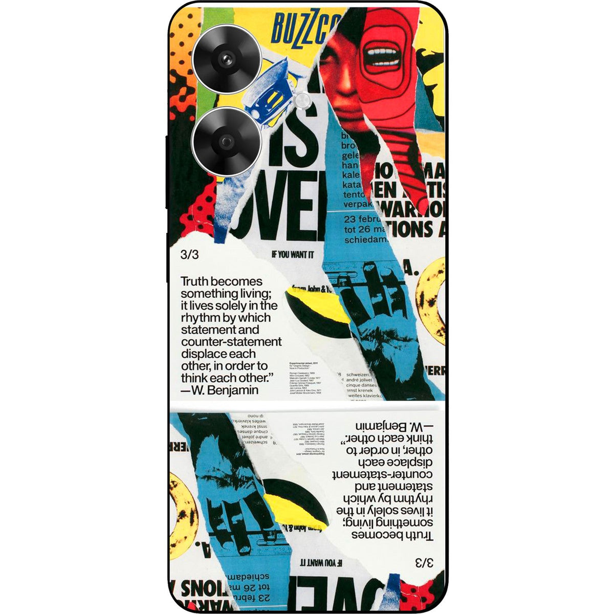 TarredWord skin on Realme Narzo N61 by Decalz