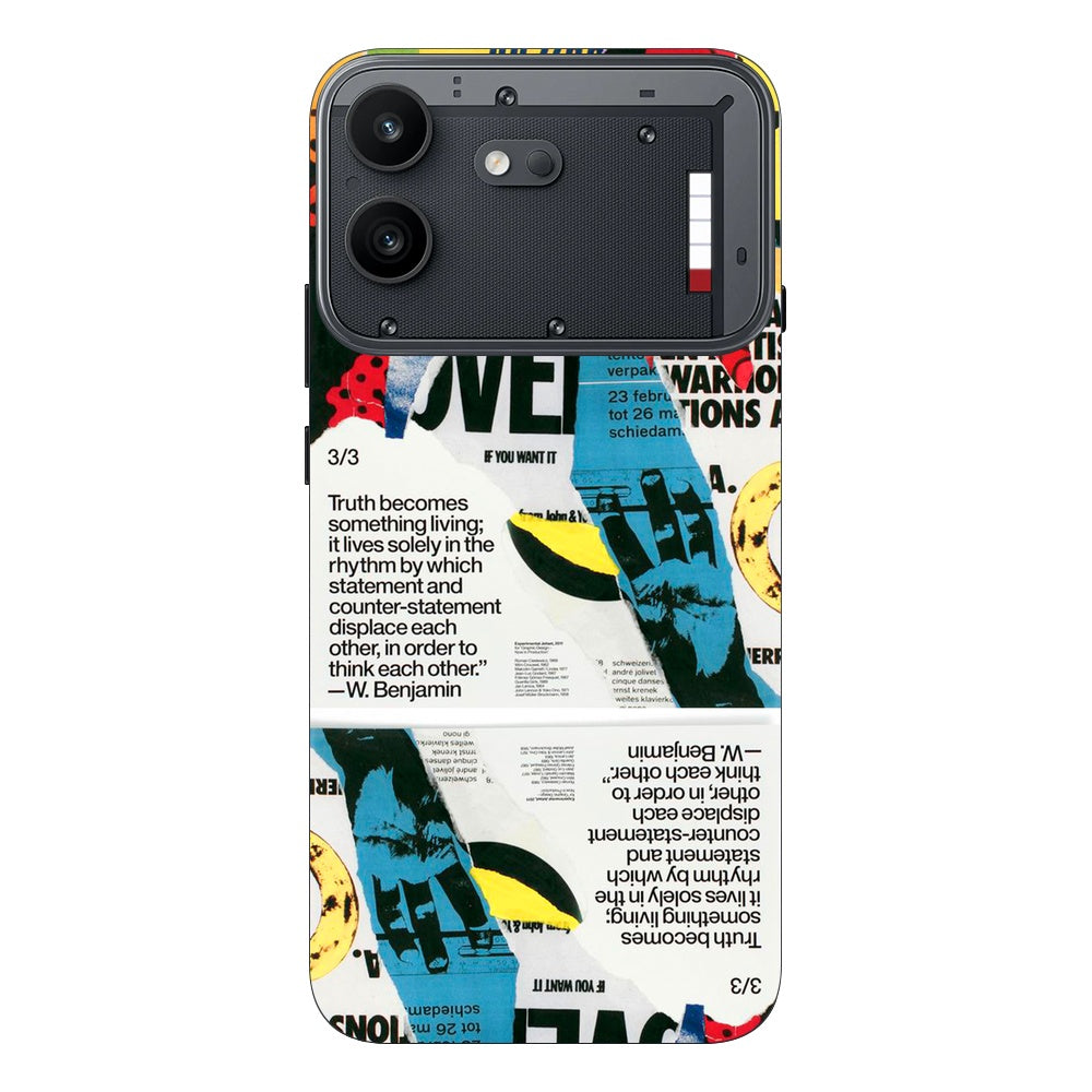 TarredWord skin on Nothing Phone 4B by Decalz