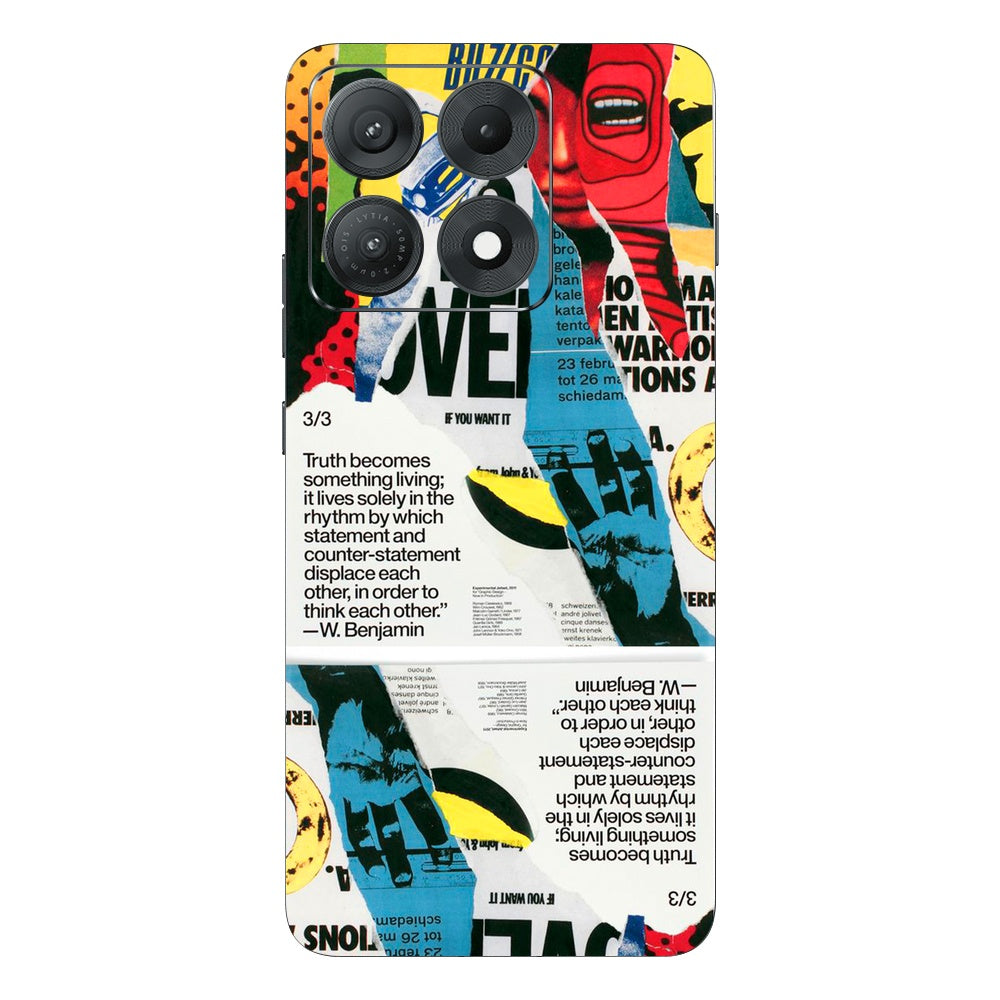 TarredWord skin on Moto Edge 70 Max (5G) by Decalz