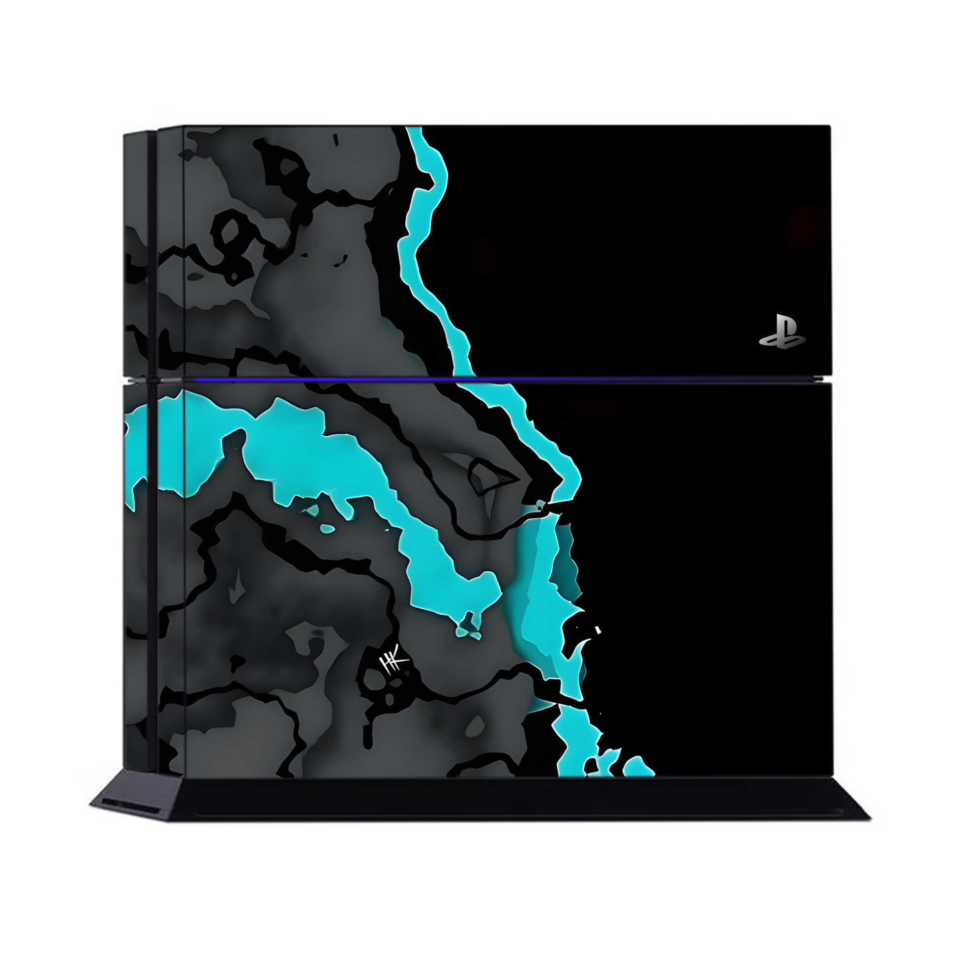 Teal Trench PlayStation 4 Fat Skins & Wraps