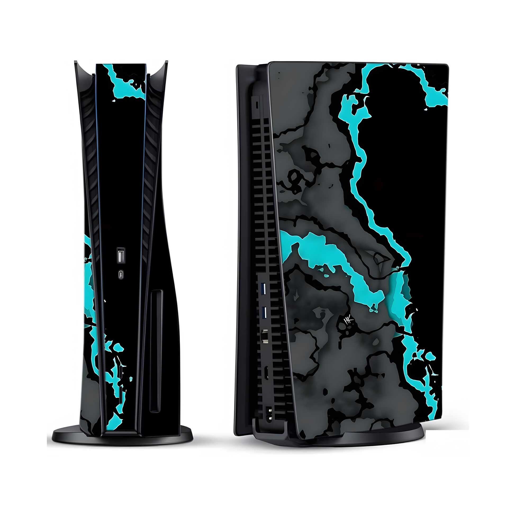 Teal Trench PlayStation 5 Fat Skins & Wraps