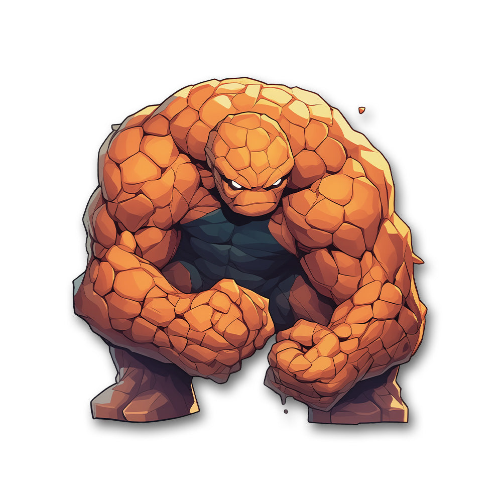 Thing Marvel Comix Sticker
