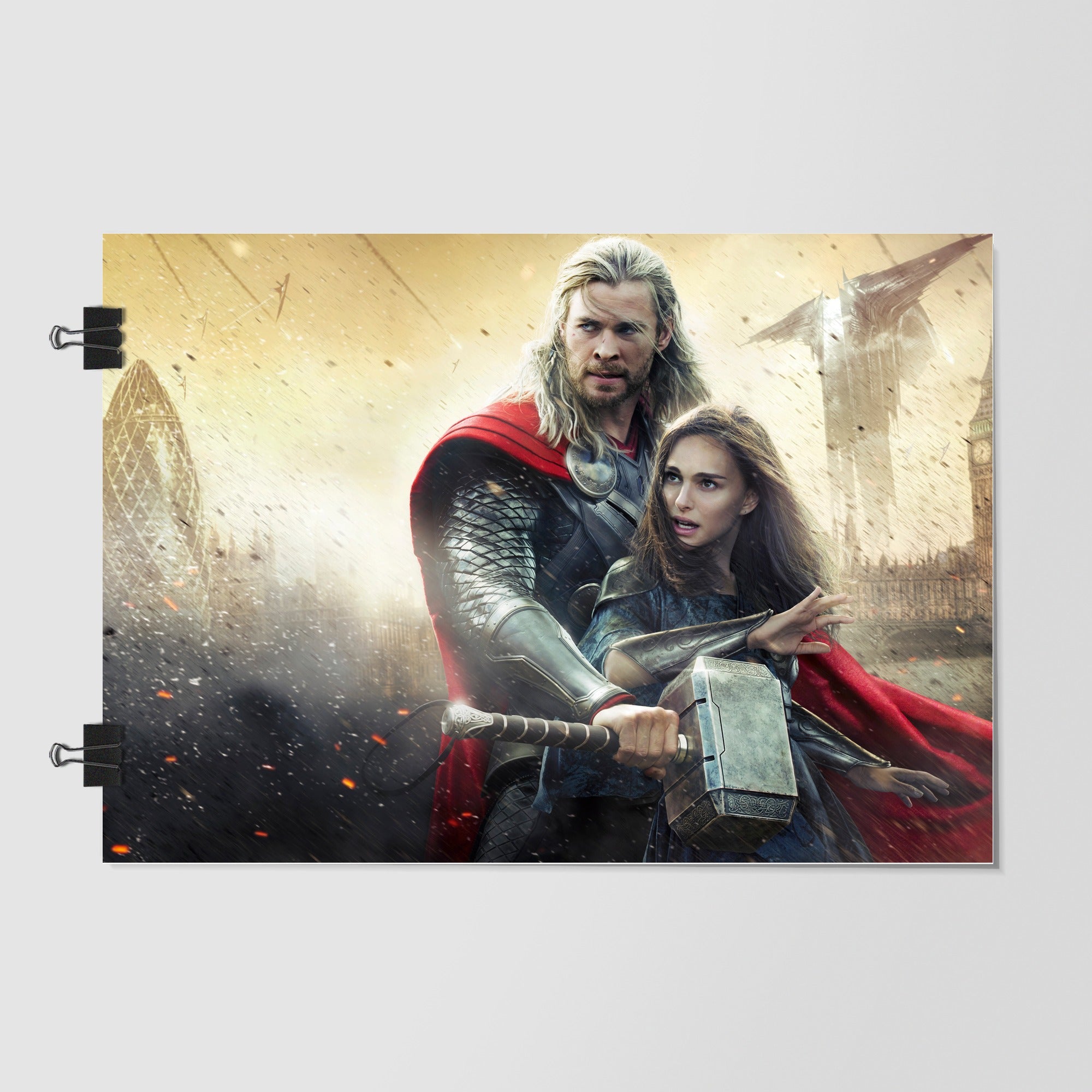 Thor Black Dramatic Lighting by Decalz