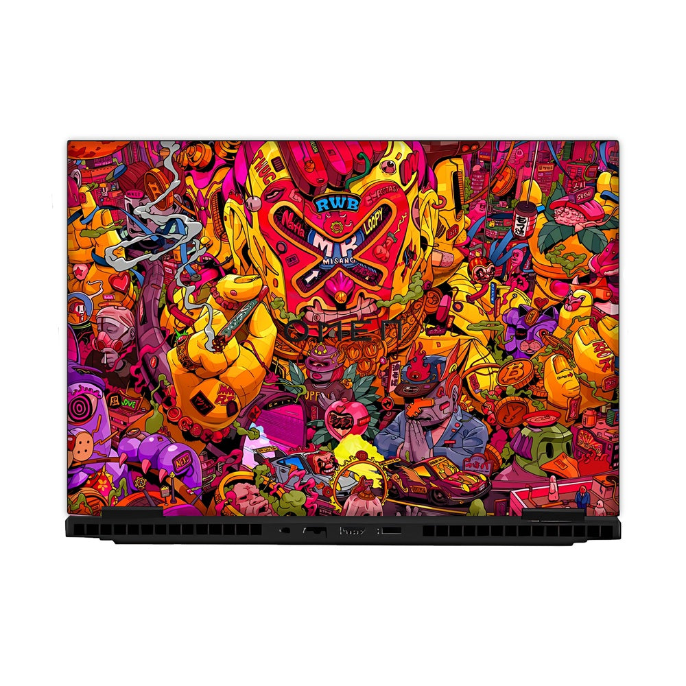 Thug Mafia skin on Hp Omen Gaming 16-AM0241TX by Decalz