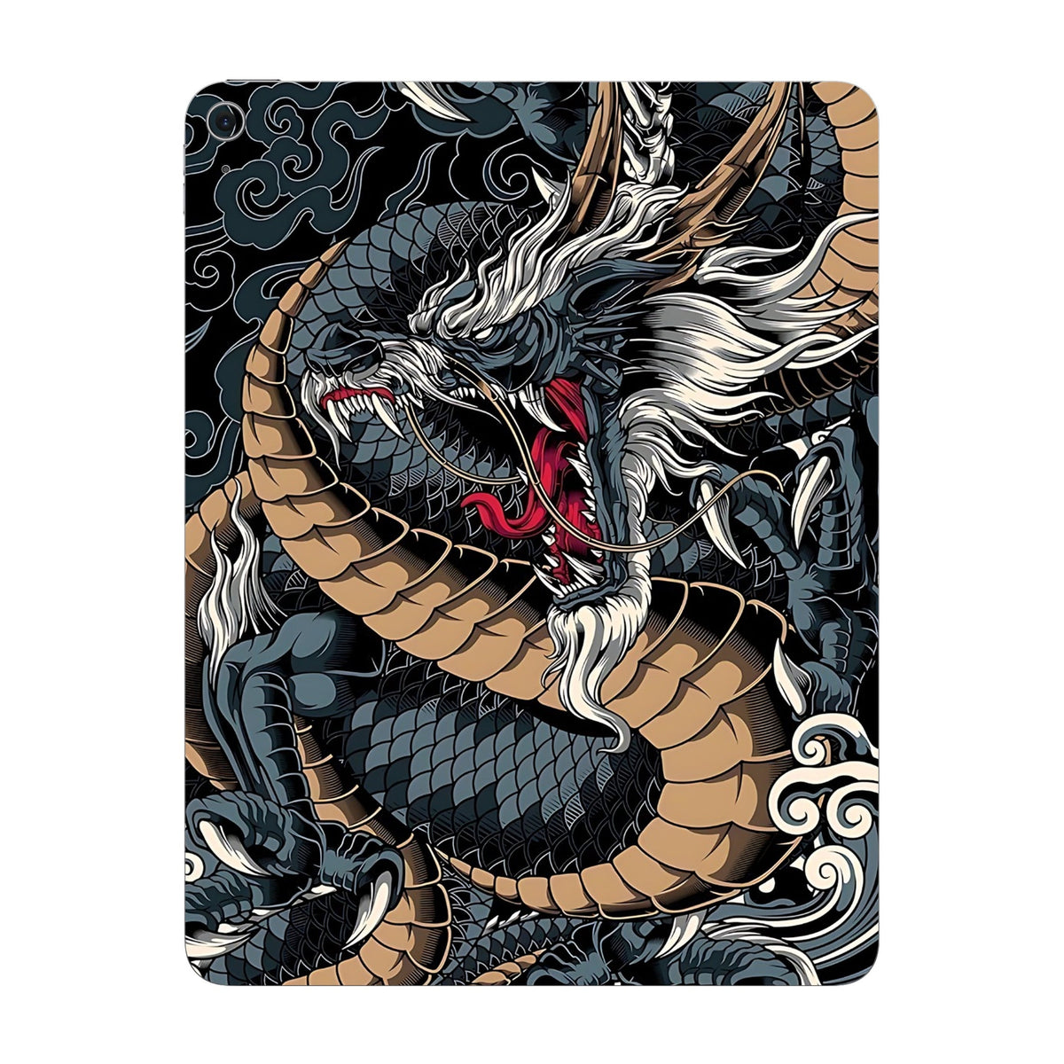 Tidal Dragon skin on iPad Air 13-inch M3 2025 by Decalz