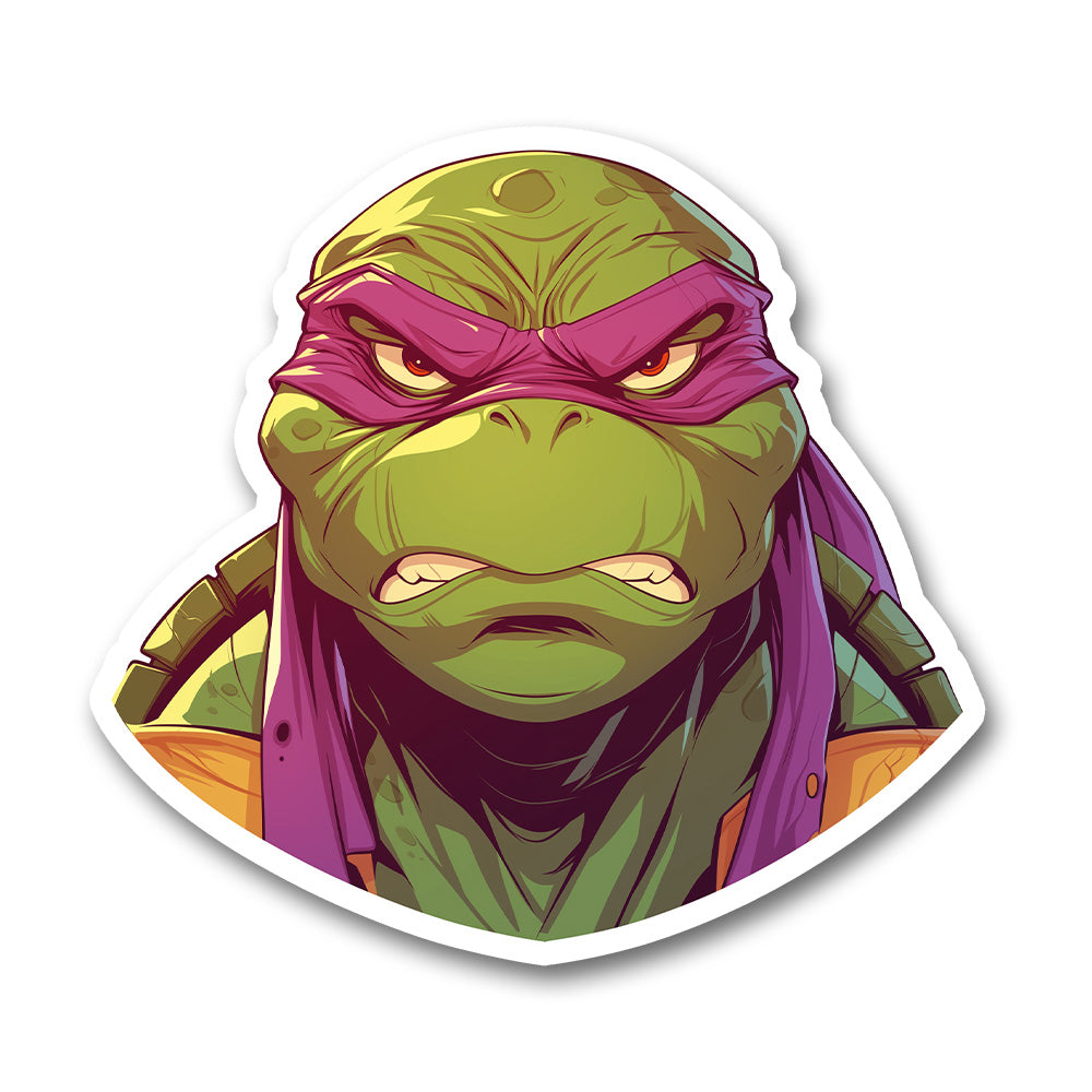 Tmnt Leonardo Retro Sticker