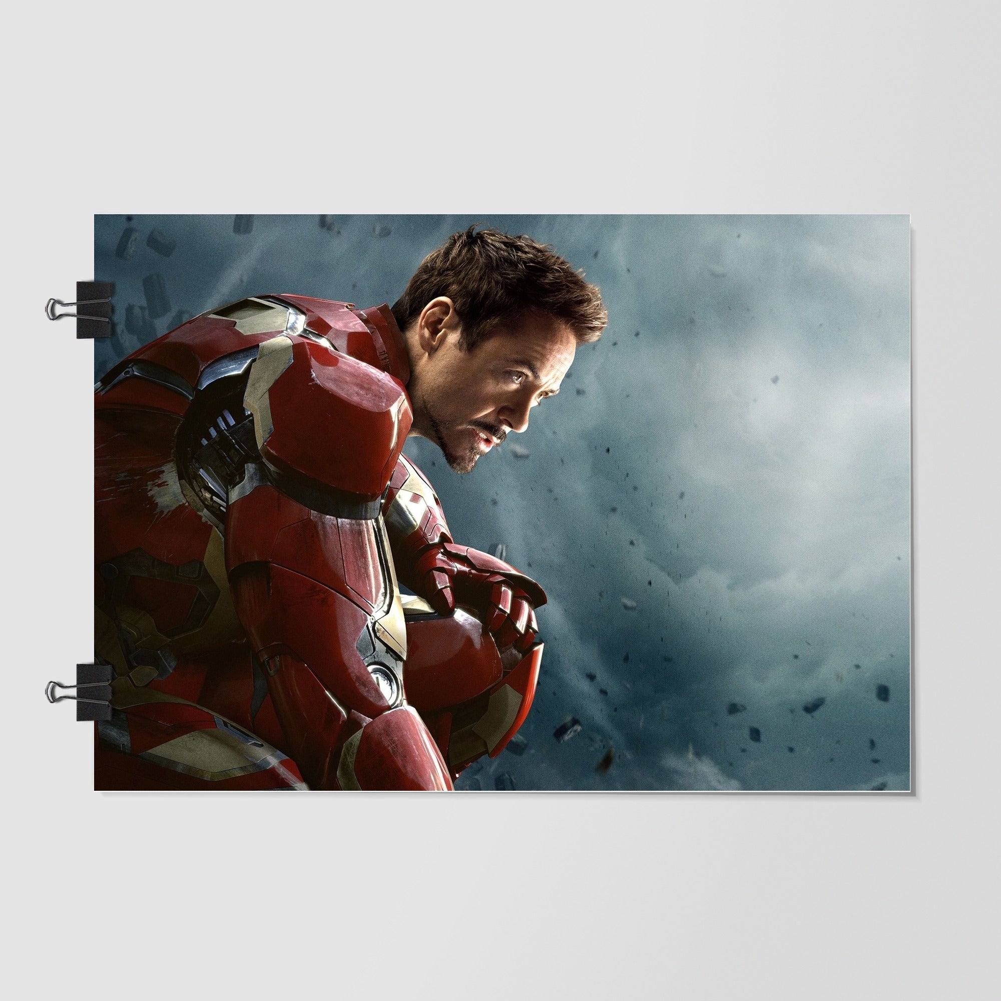 Tony Stark Iron Man Gray by Decalz
