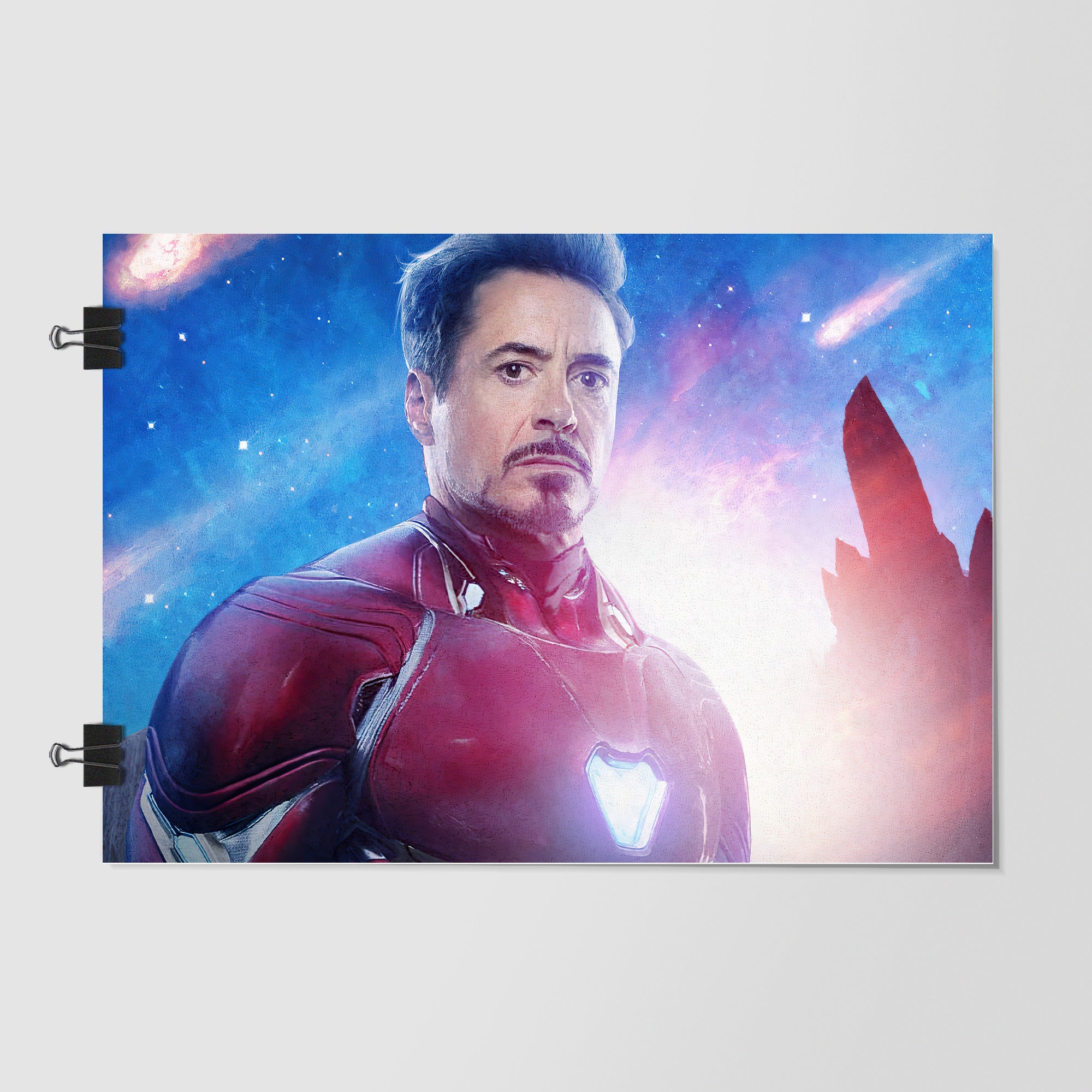 Tony Stark Iron Man White by Decalz