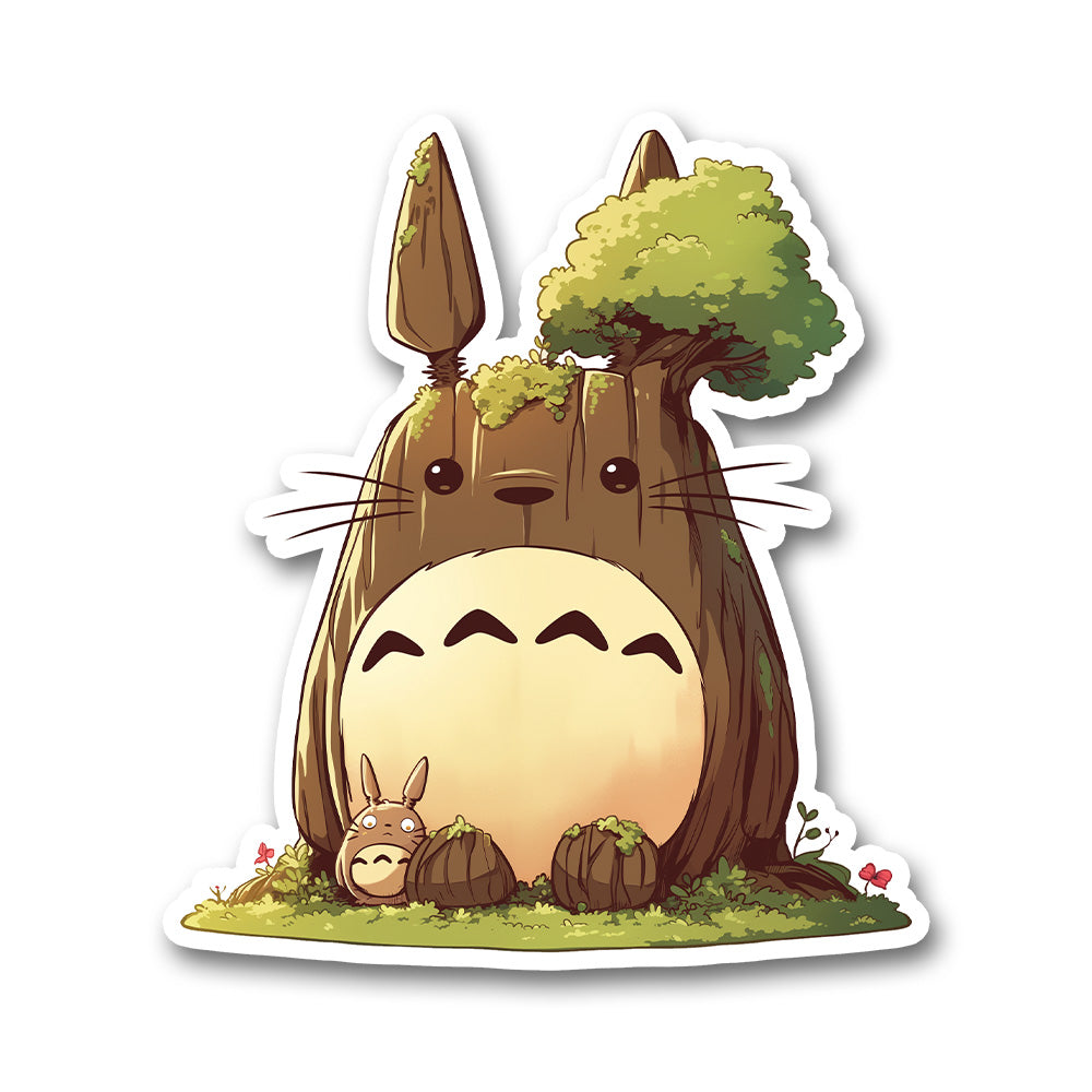 Totoro Groot Cosplay Sticker