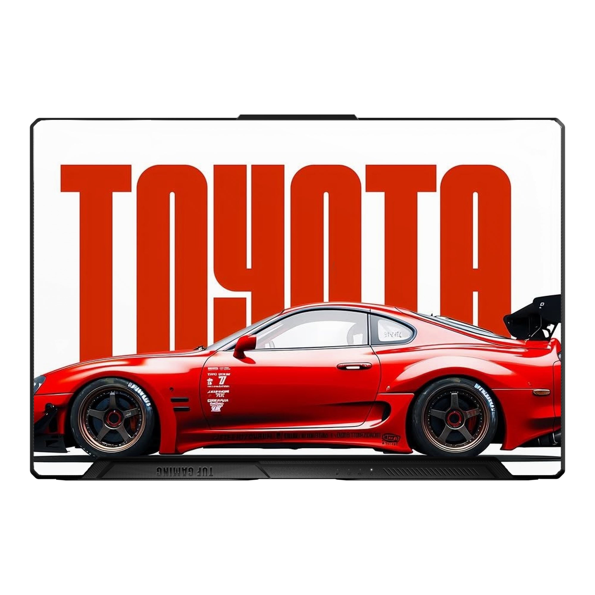 Toyota Red Sports Car by Decalz