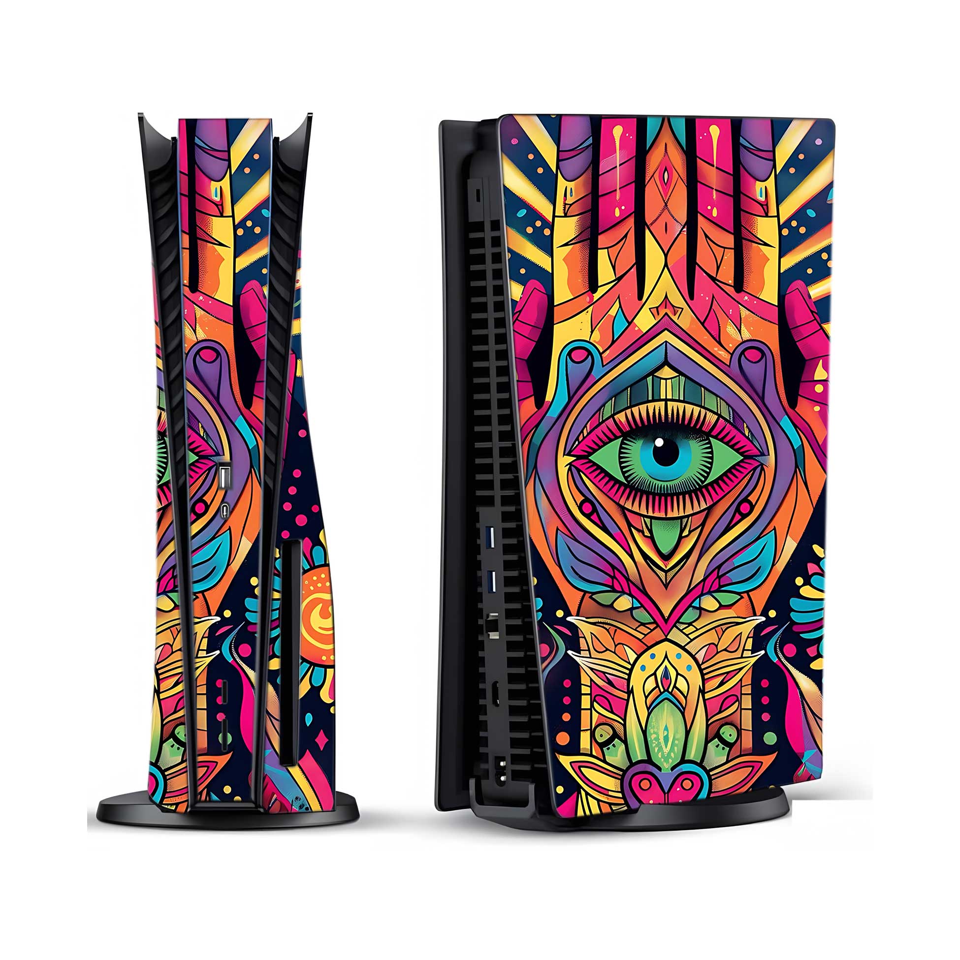 Trippy Third Eye PlayStation 5 Fat Skins & Wraps