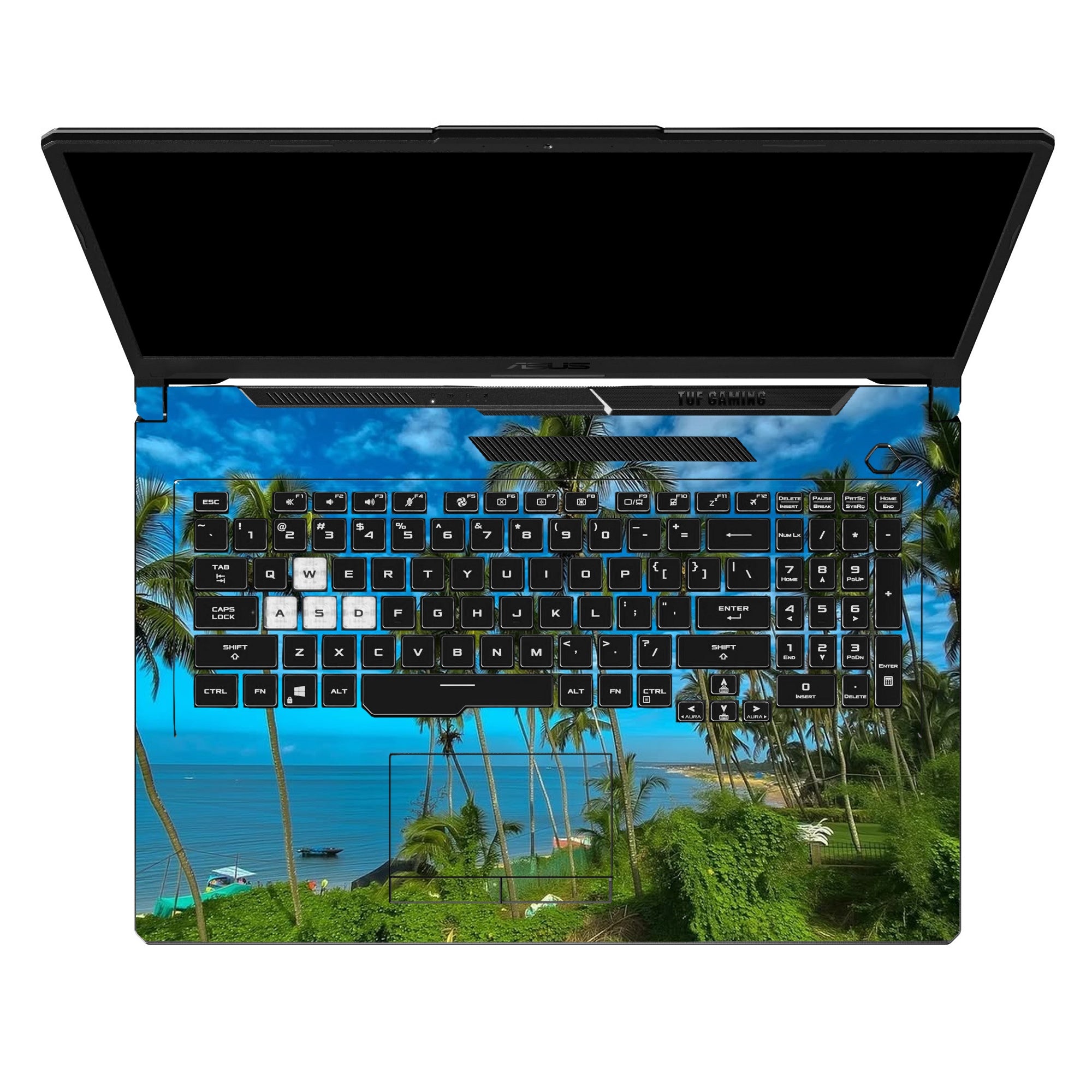 Tropical Palm Paradise by Decalz