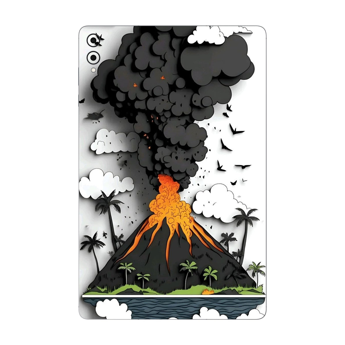 Tropical Eruption skin on Samsung Galaxy Tab S11 Ultra by Decalz