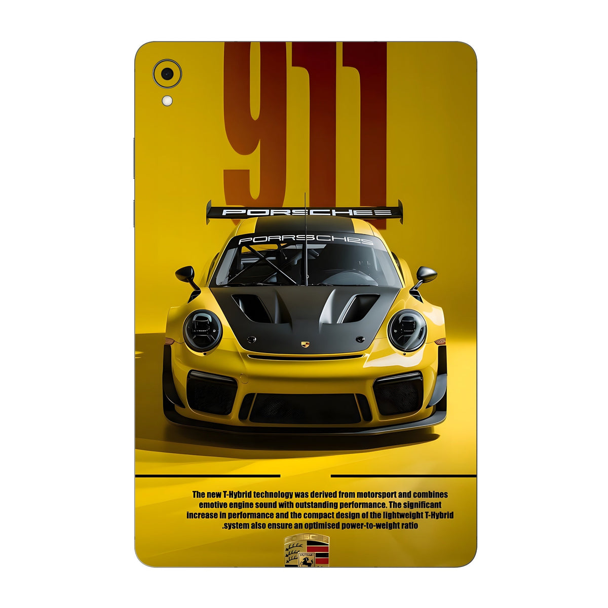 Turbo Yellow skin on Samsung Galaxy Tab S11 by Decalz