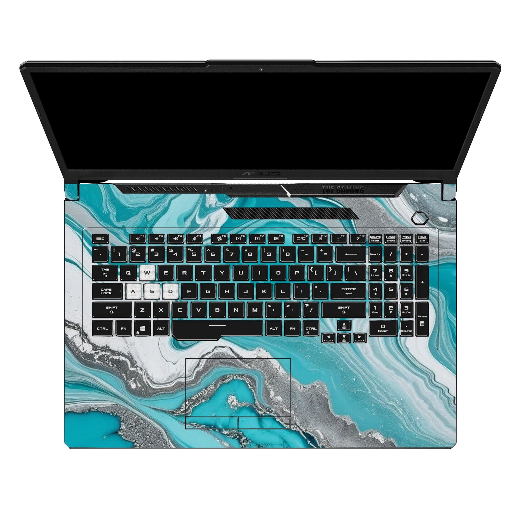 Turquoise Wave Marble by Decalz