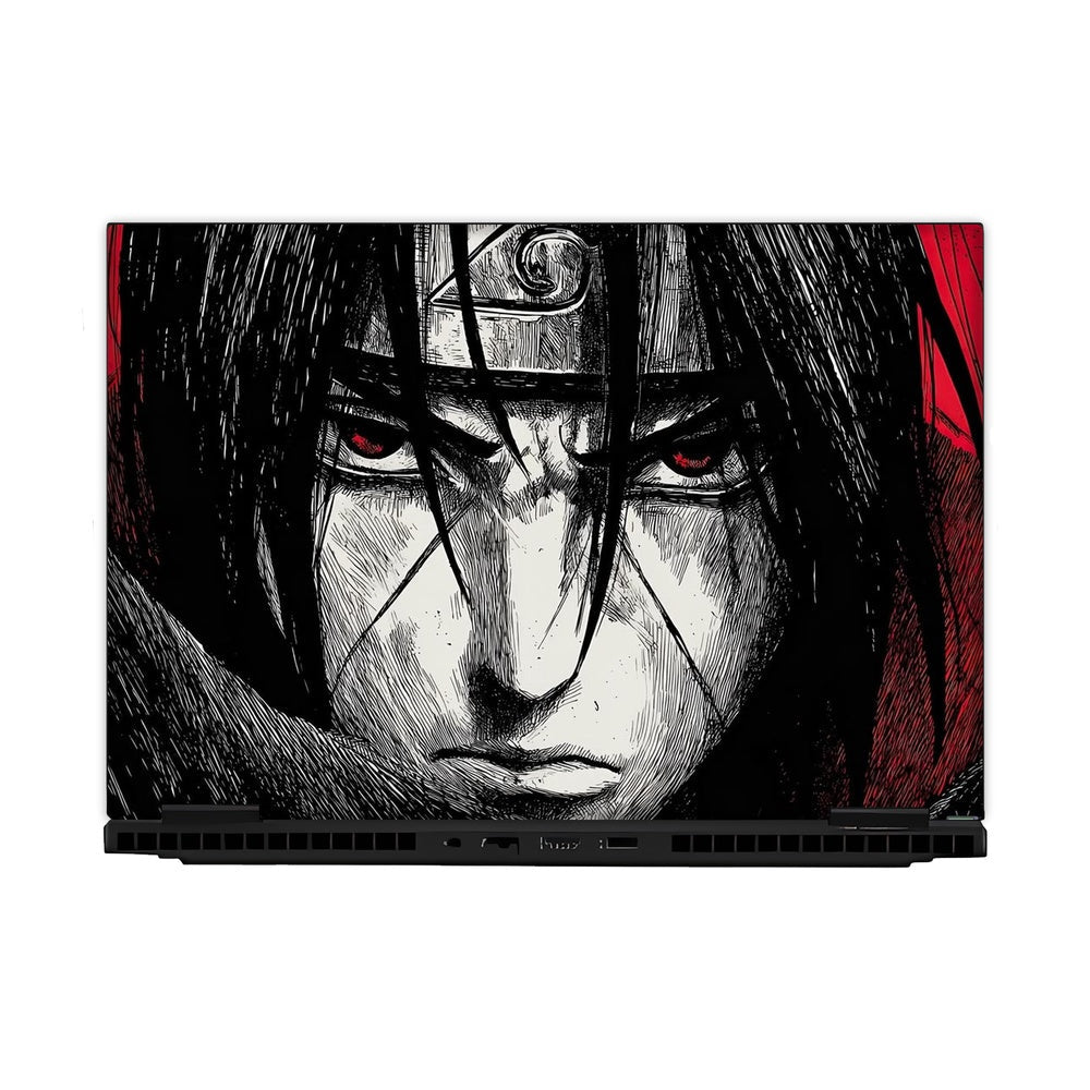Uchiha Clan Portrait skin on Hp Omen Gaming 16-AM0241TX by Decalz