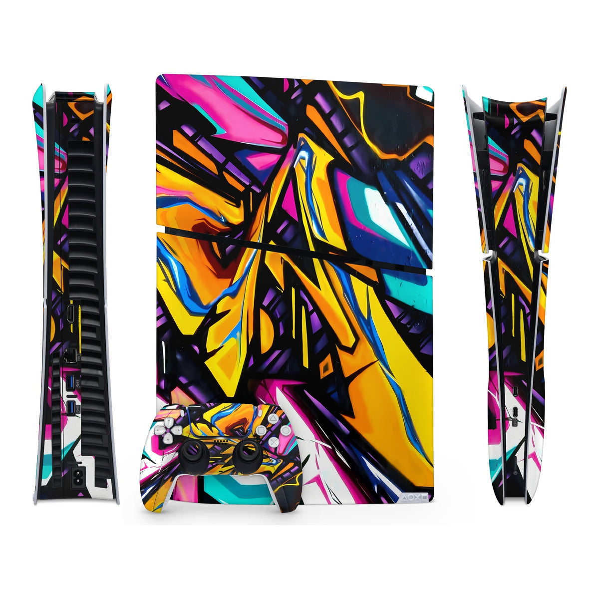Urban Graffiti PlayStation 5 Slim Digital skin by Decalz