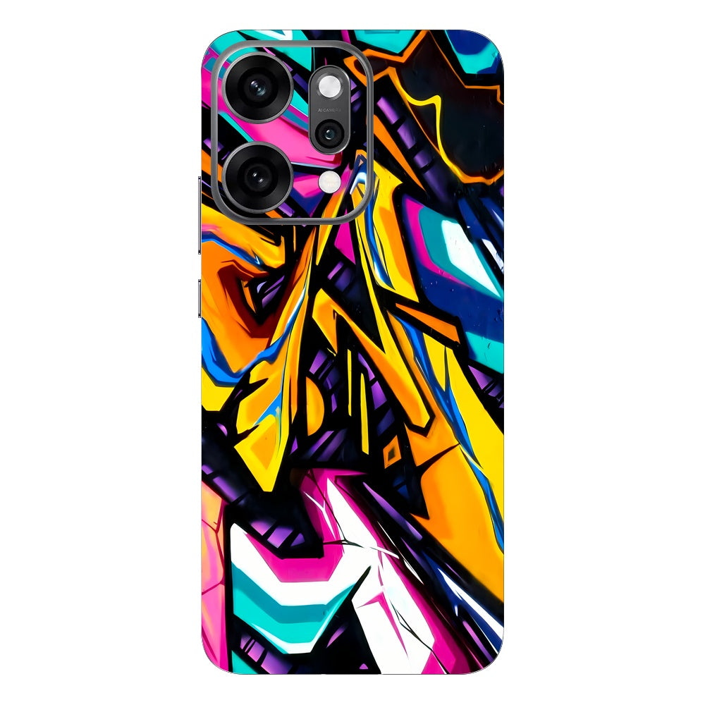 Urban Graffiti skin on Oppo Reno 14 Pro (5G) by Decalz