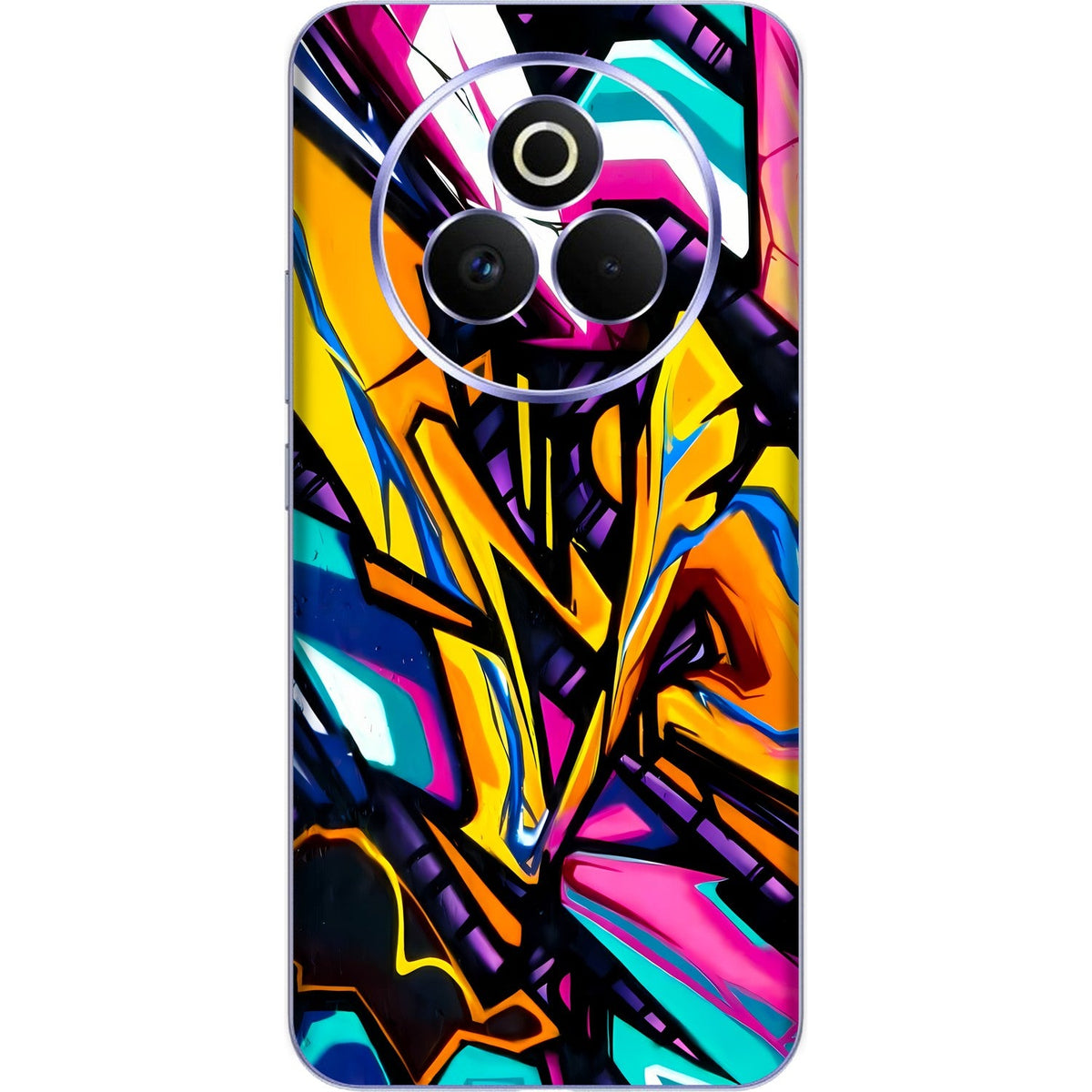 Urban Graffiti skin on Realme P3 Pro (5G) by Decalz