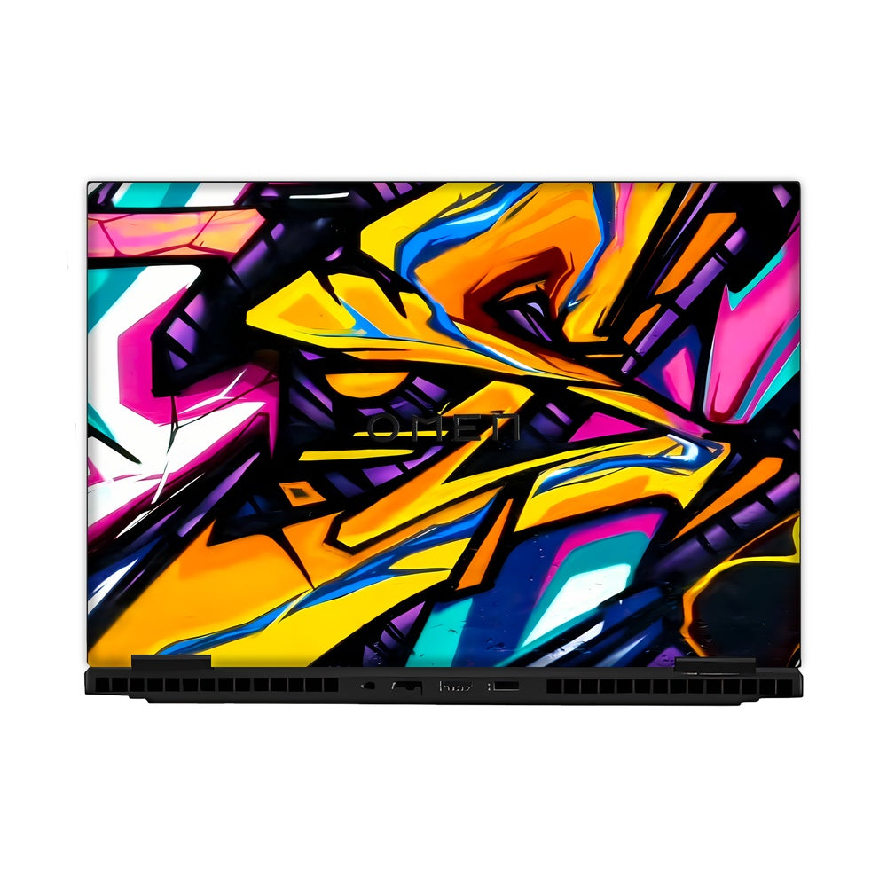Urban Graffiti skin on Hp Omen Gaming 16-AM0241TX by Decalz
