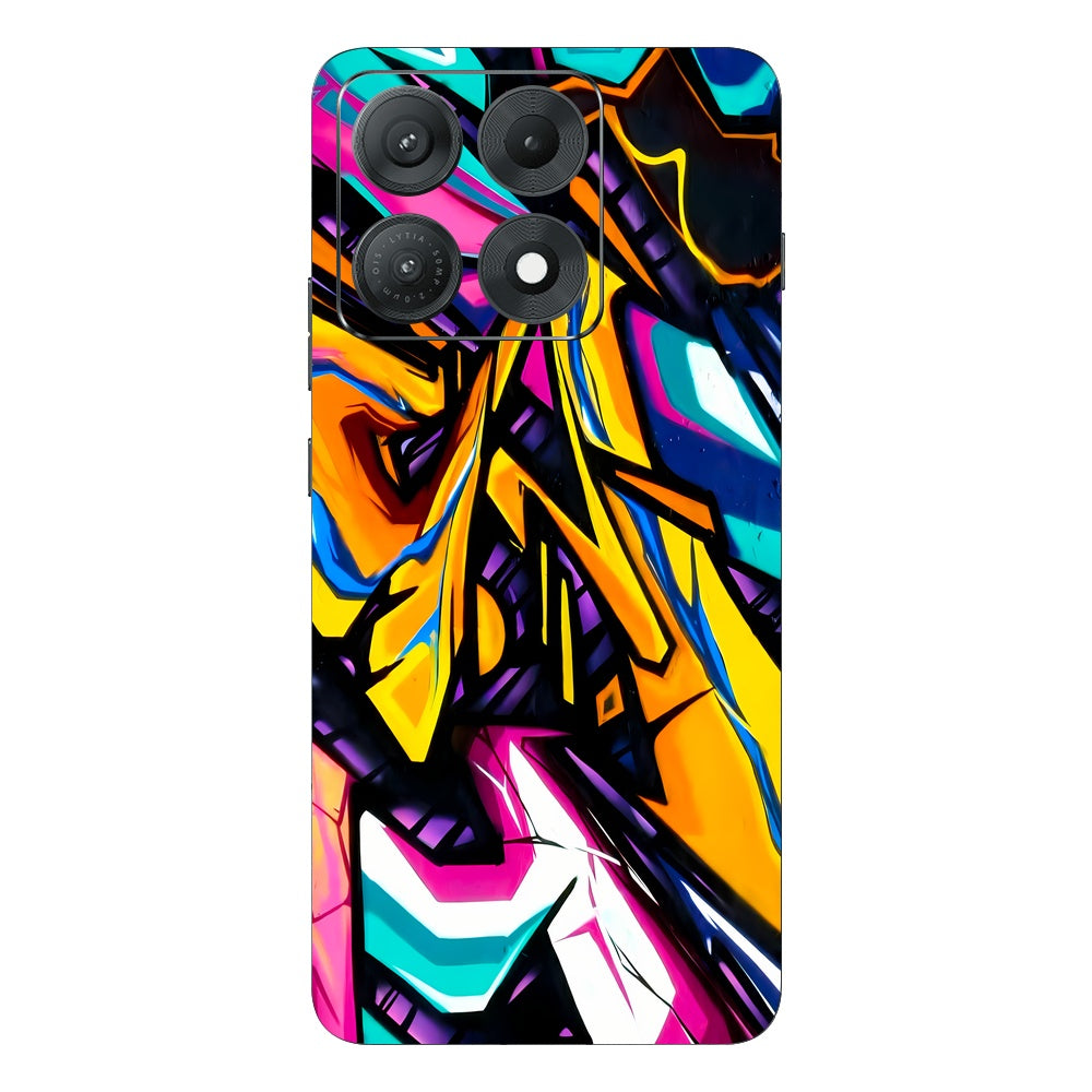Urban Graffiti skin on Moto Edge 70 Max (5G) by Decalz
