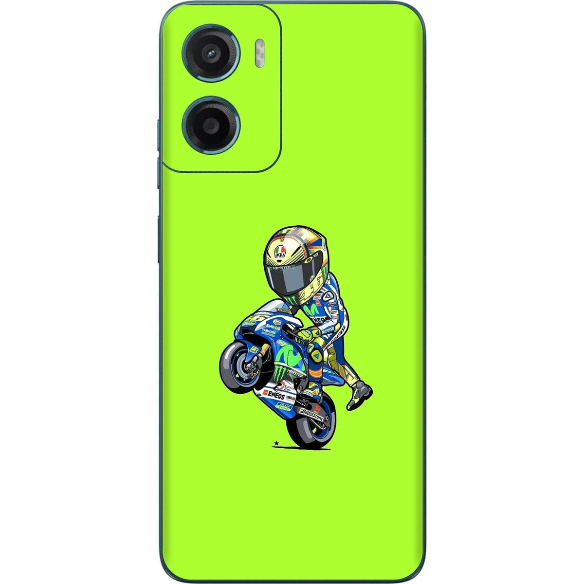 VR46 skin on Moto G05 by Decalz