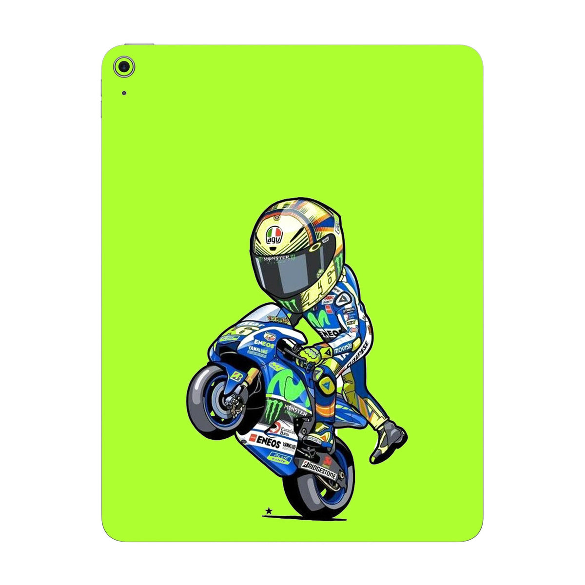 VR46 skin on iPad Air 13-inch M3 2025 by Decalz