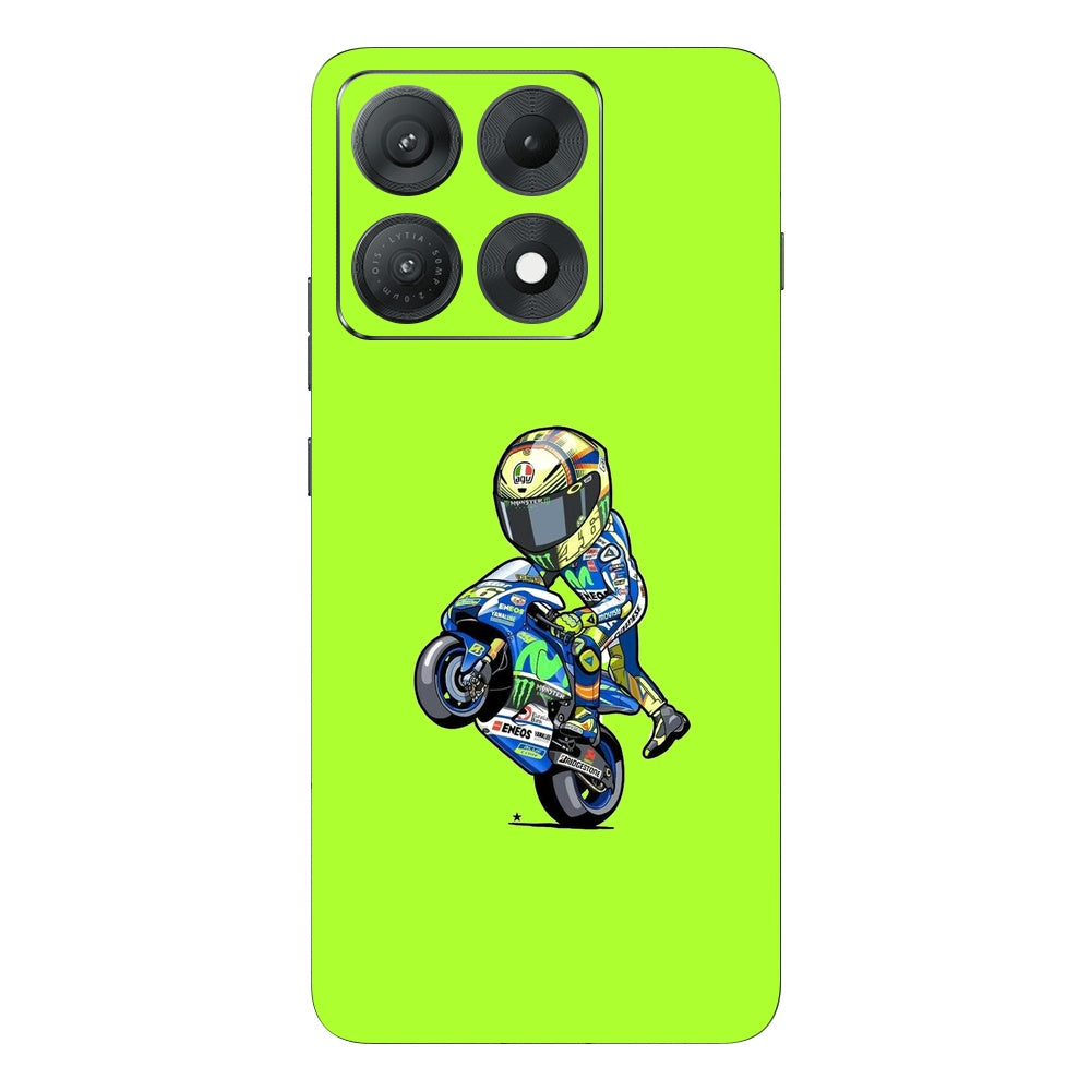 VR46 skin on Moto Edge 70 Max (5G) by Decalz