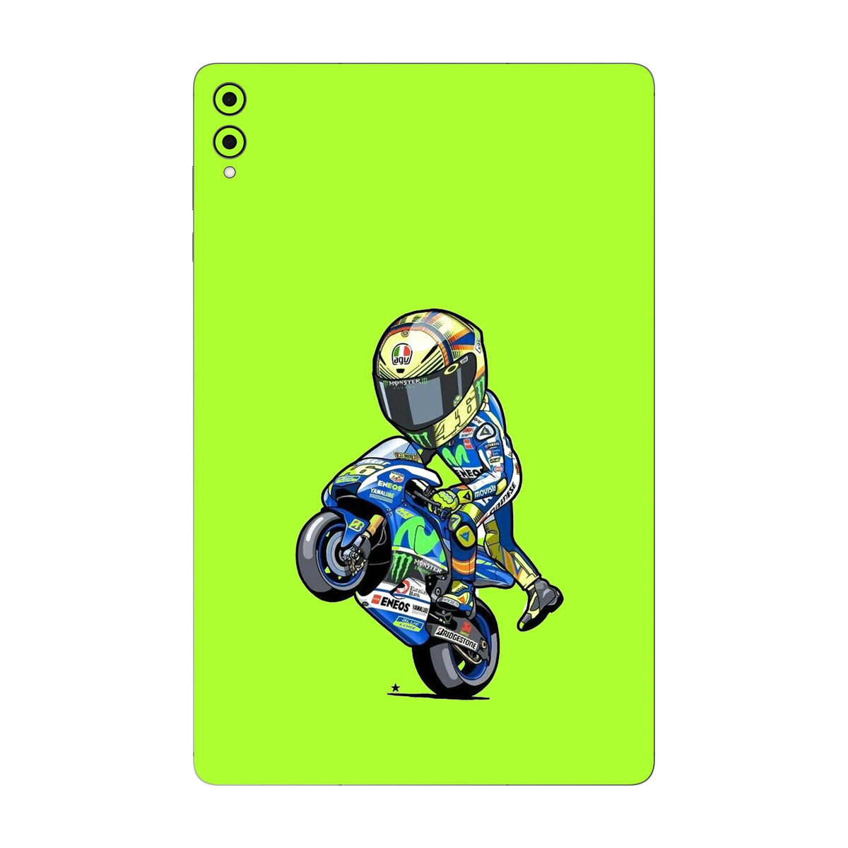 VR46 skin on Samsung Galaxy Tab S11 Ultra by Decalz